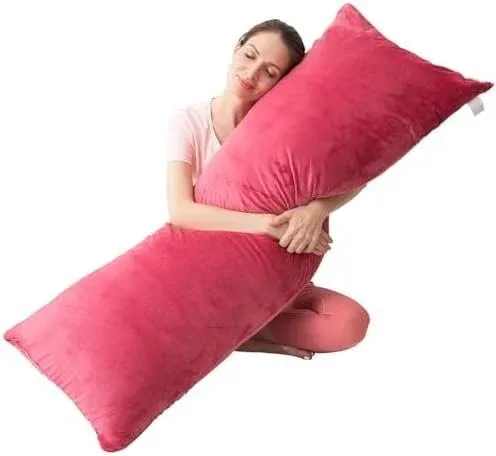 Full Body Pillow for Adults Long Pillow for Sleeping Big for Bed Firm Large New