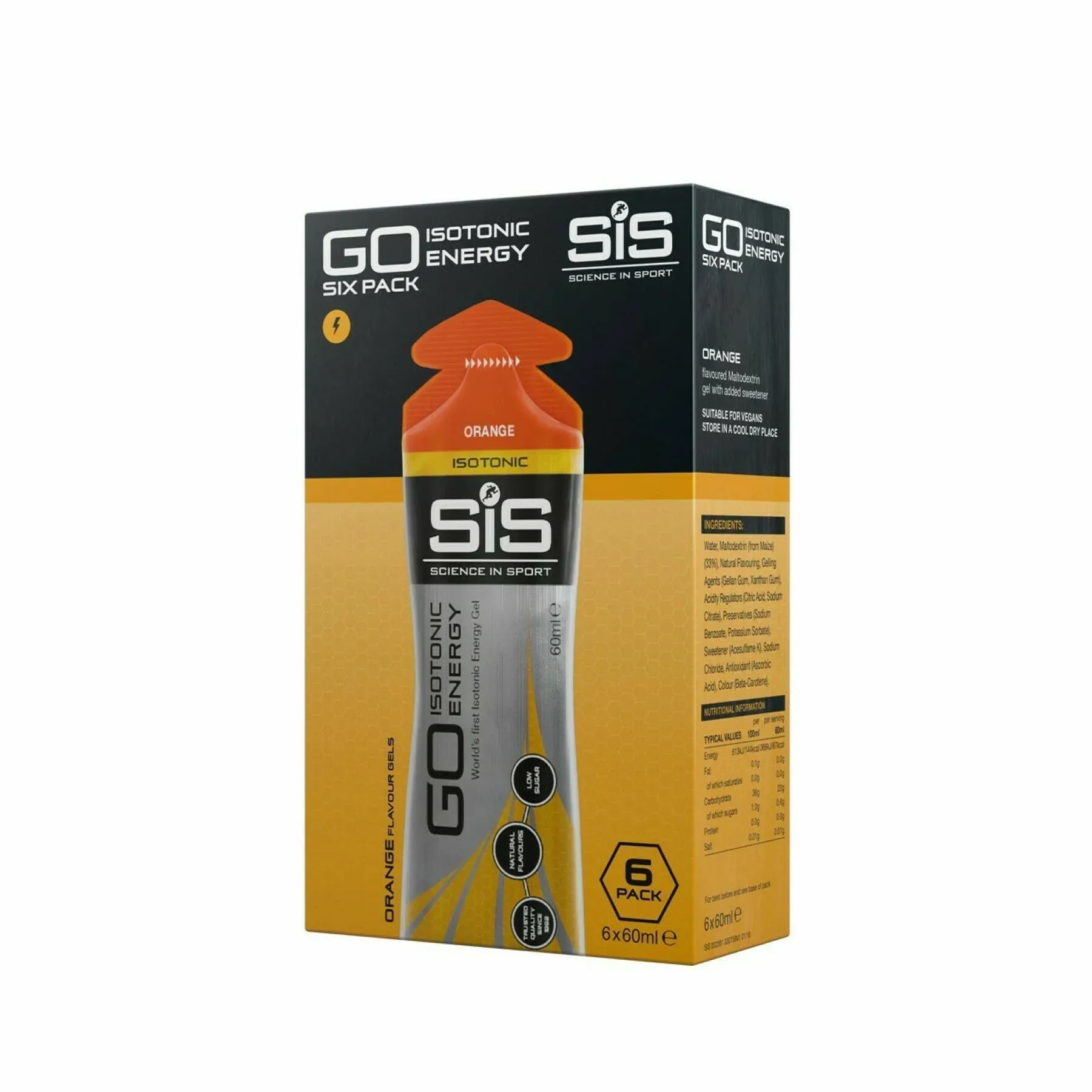 Science in Sport Gel energético isotónico GO