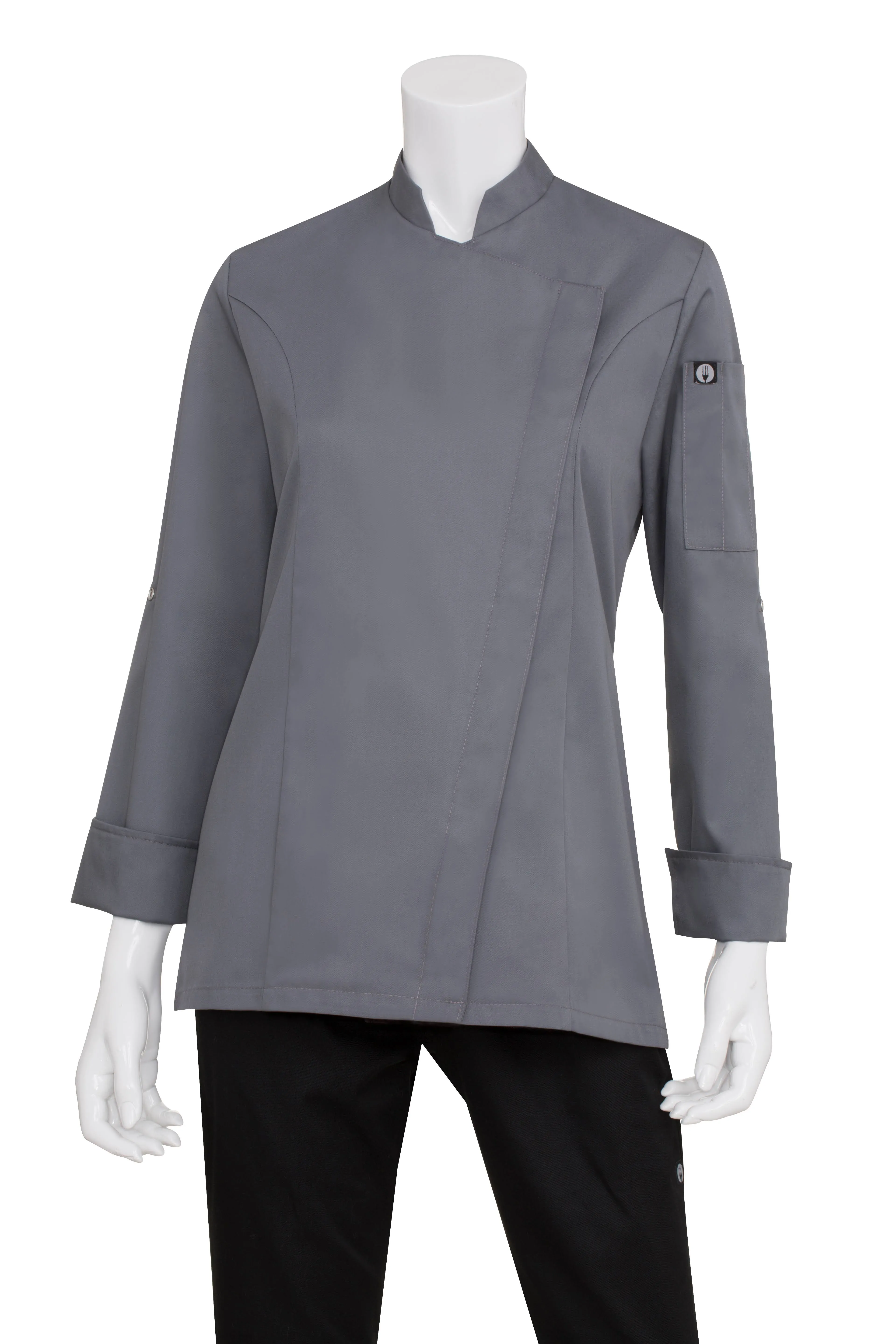 Chef Works Women's Lansing Chef Coat, White, Medium