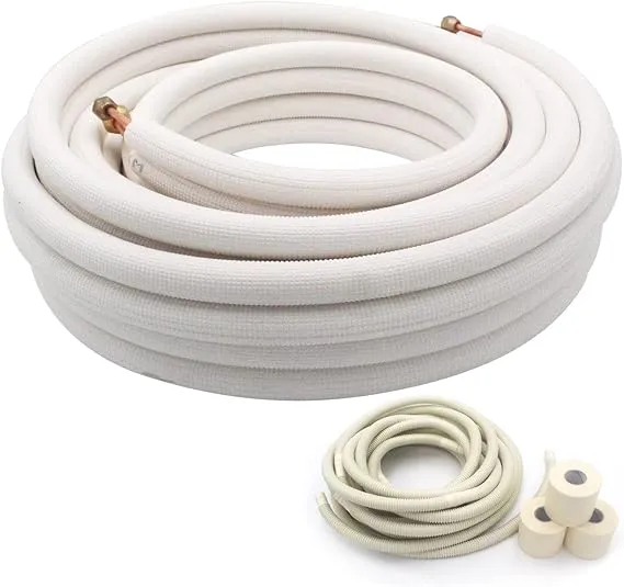 25 ft Air Conditioning Copper Tubing Pipe Extension