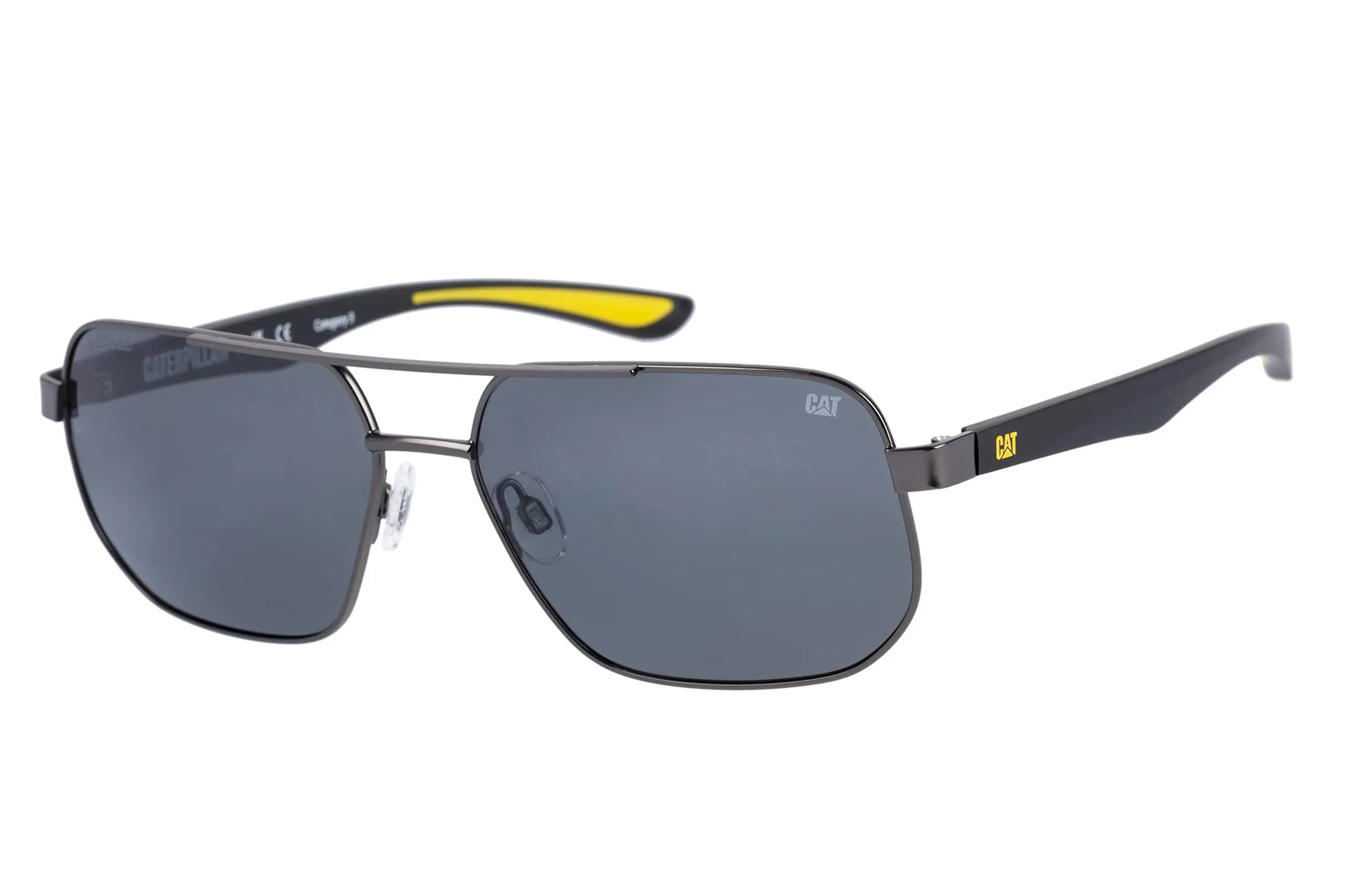 Caterpillar CTS-8013-005P Men's Sunglasses in Gunmetal