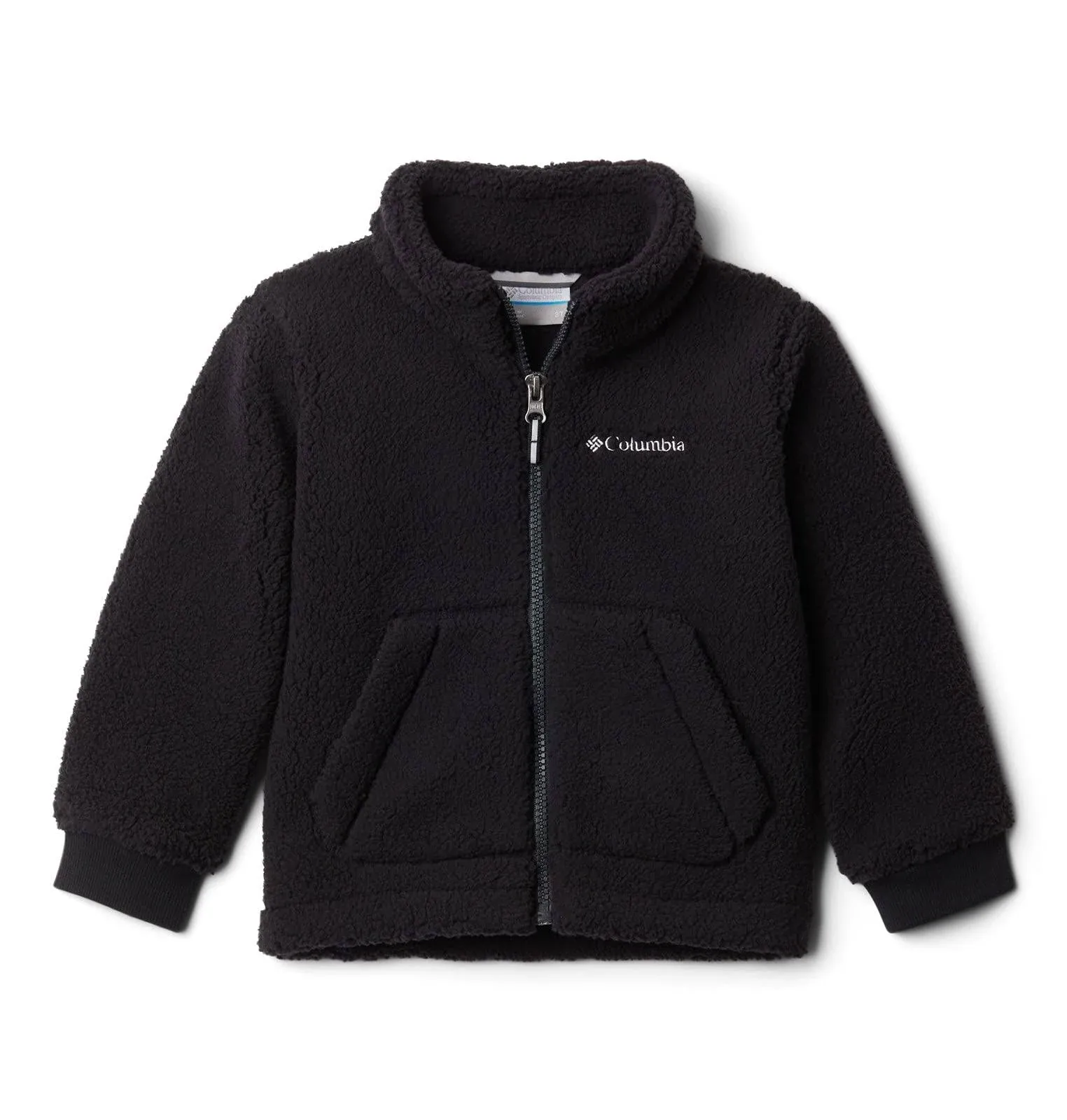 Columbia Boys' Rugged Ridge II Full Zip Sherpa Jacket-Black-XL