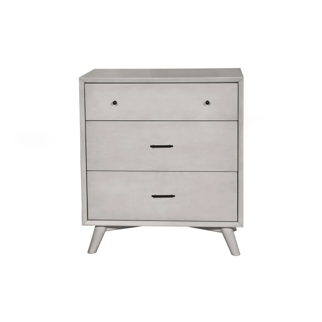 Williams 3 Drawer 32" W Chest Color: Gray