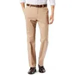 DOCKERS Easy Khaki Pants Straight Stretch No Wrinkles Comfort Waist Timberwolf