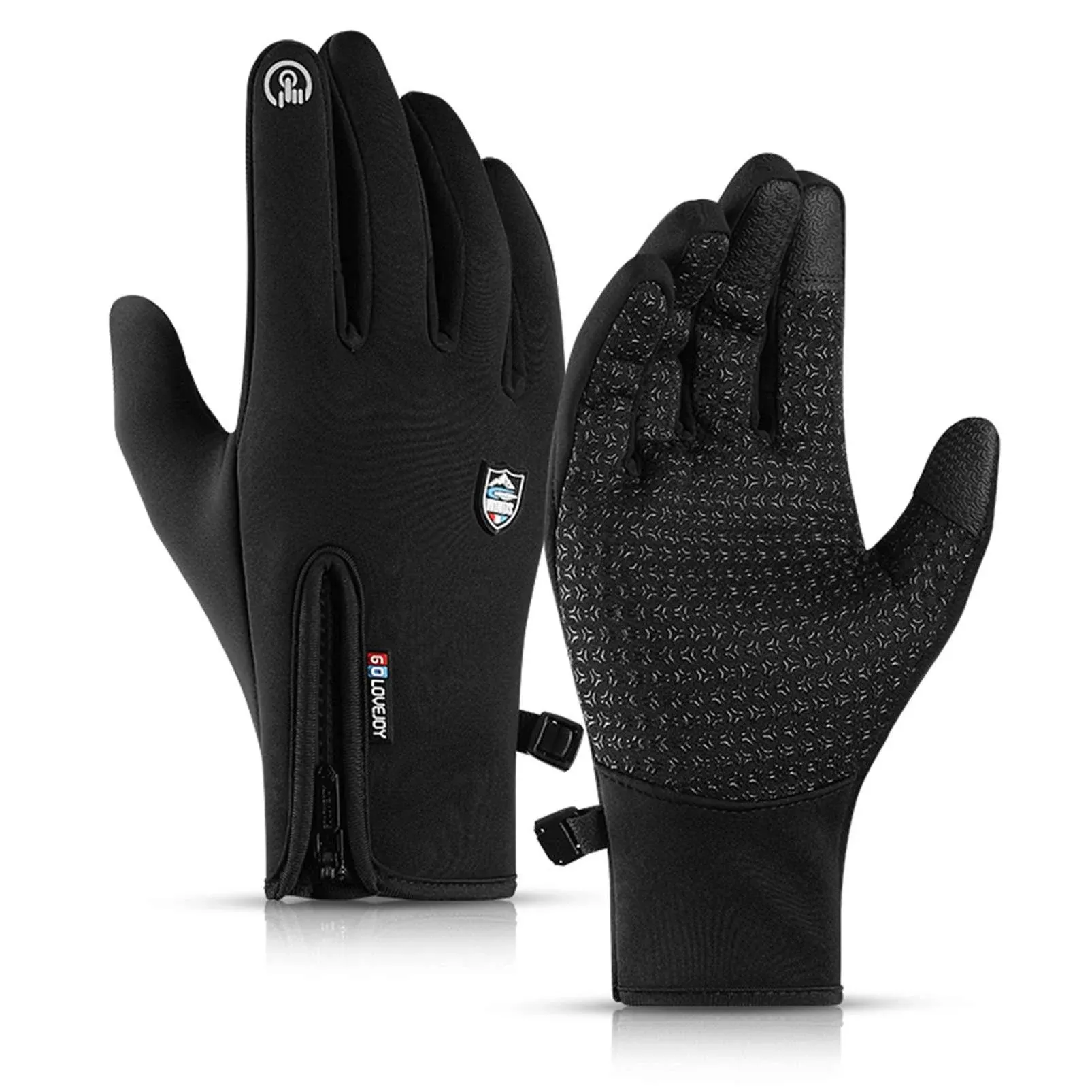 CURELIX Winter Gloves Men Women Touch Screen Thermal Gloves Cold Weather Warm ...