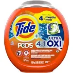 Tide 4-In-1 Ultra Oxi Detergent Pods (2.06 lbs, 32 ct)