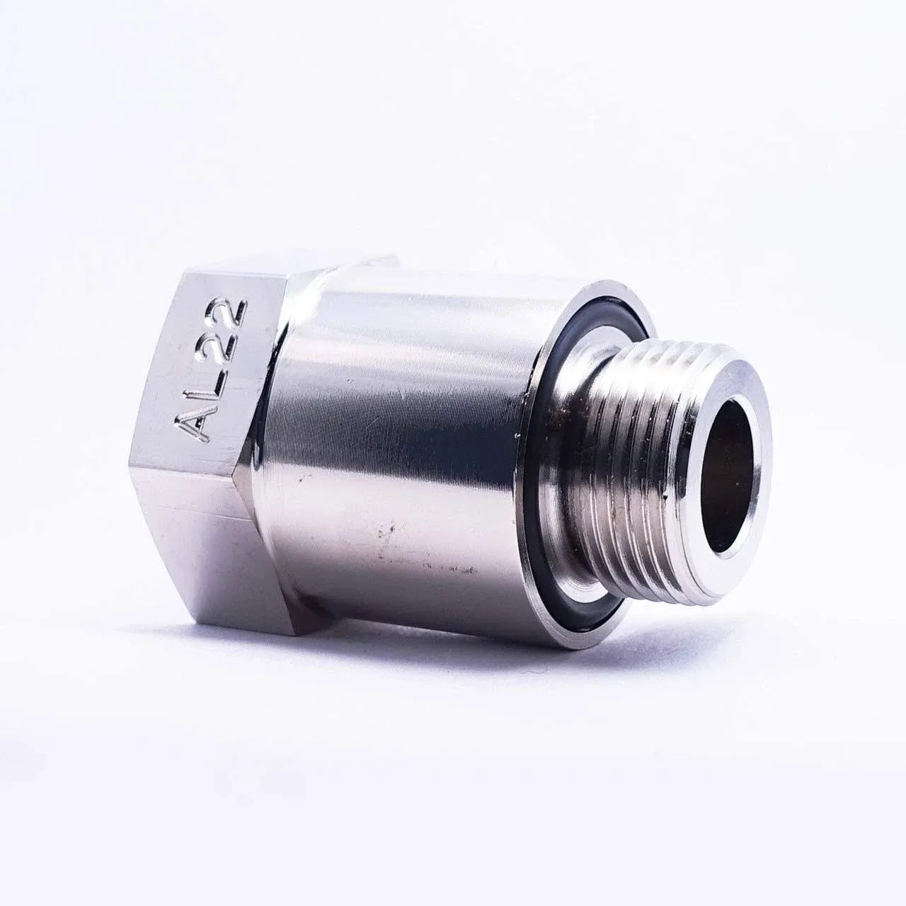 EZ OIL DRAIN VALVE Adapter AL-22 22mm-1.5 (Long Body 35mm)