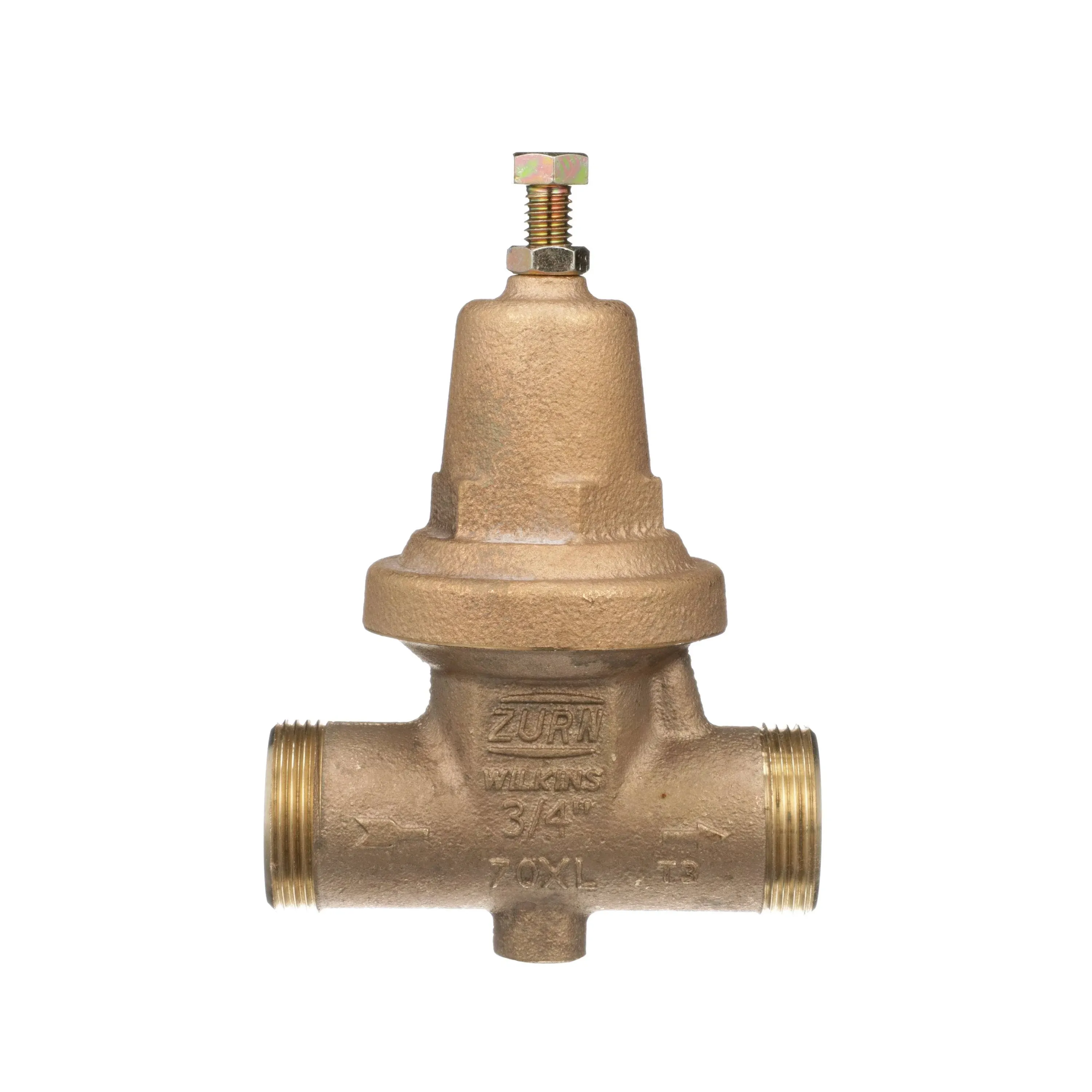 Wilkins Pressure Reducing Valve Double Union Copper Swet 3/4 in. Lead Free