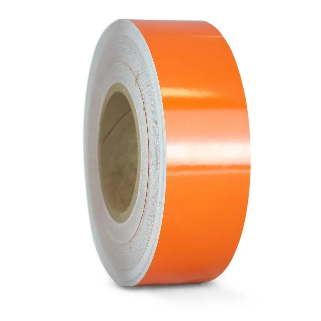 T.R.U. Ref-7 Orange Engineering Grade Reflective Tape: 1 in. Wide x 30 ft. Length