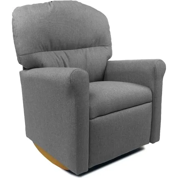 DozyDotes Children's Contemporary Rocker Recliner in Ash