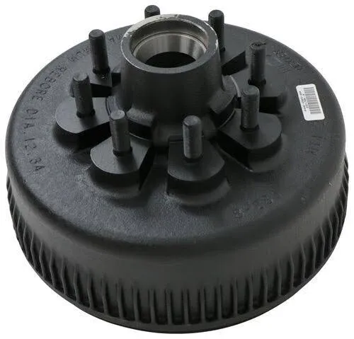 Dexter Replacement Hub-Drum Kit for 8K Axle 8-6.50 EZ-Lube 5/8" Studs Includes Bearings, Seal, Cap, Lug Nuts (K08-285-96)