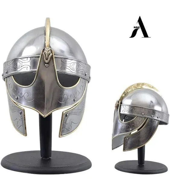 Handcrafted Viking Cavalry Armor Helmet