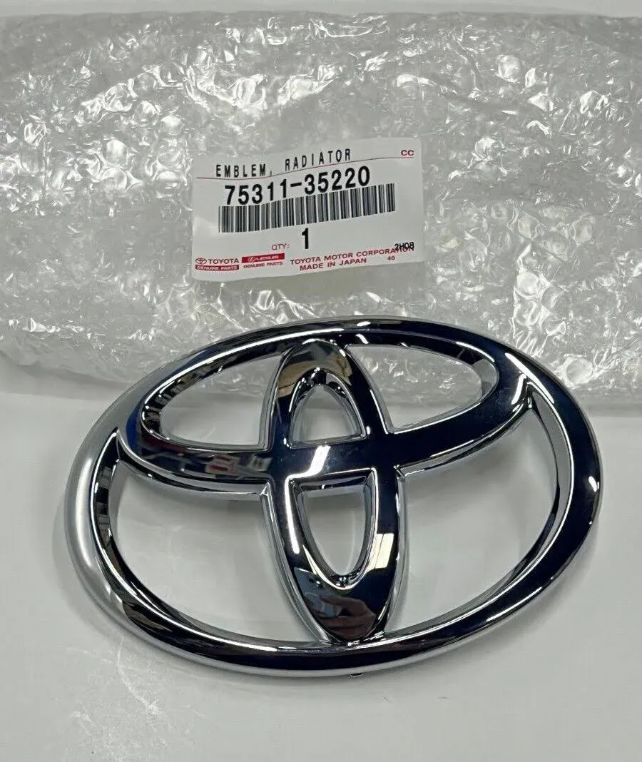 Genuine Toyota (75311-35220) Radiator Grille Emblem