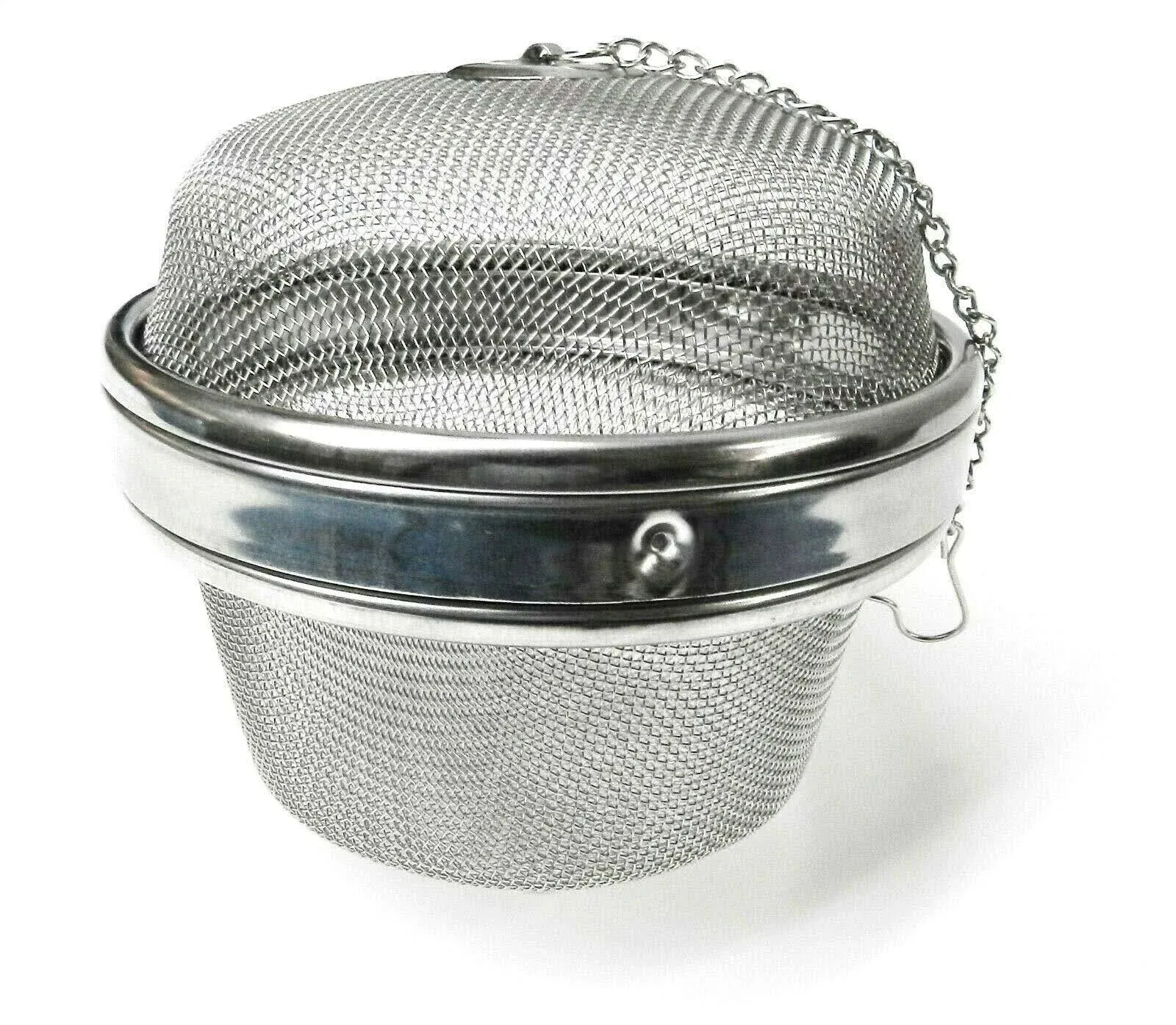 JTS Large Ultrasonic Cleaning Basket for Parts Holding Steam Cleaner Ball 110mm S.S.