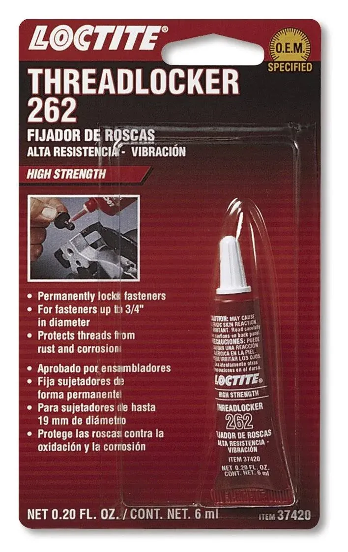 LOCTITE-Threadlocker 262 Red 6ml/.20oz