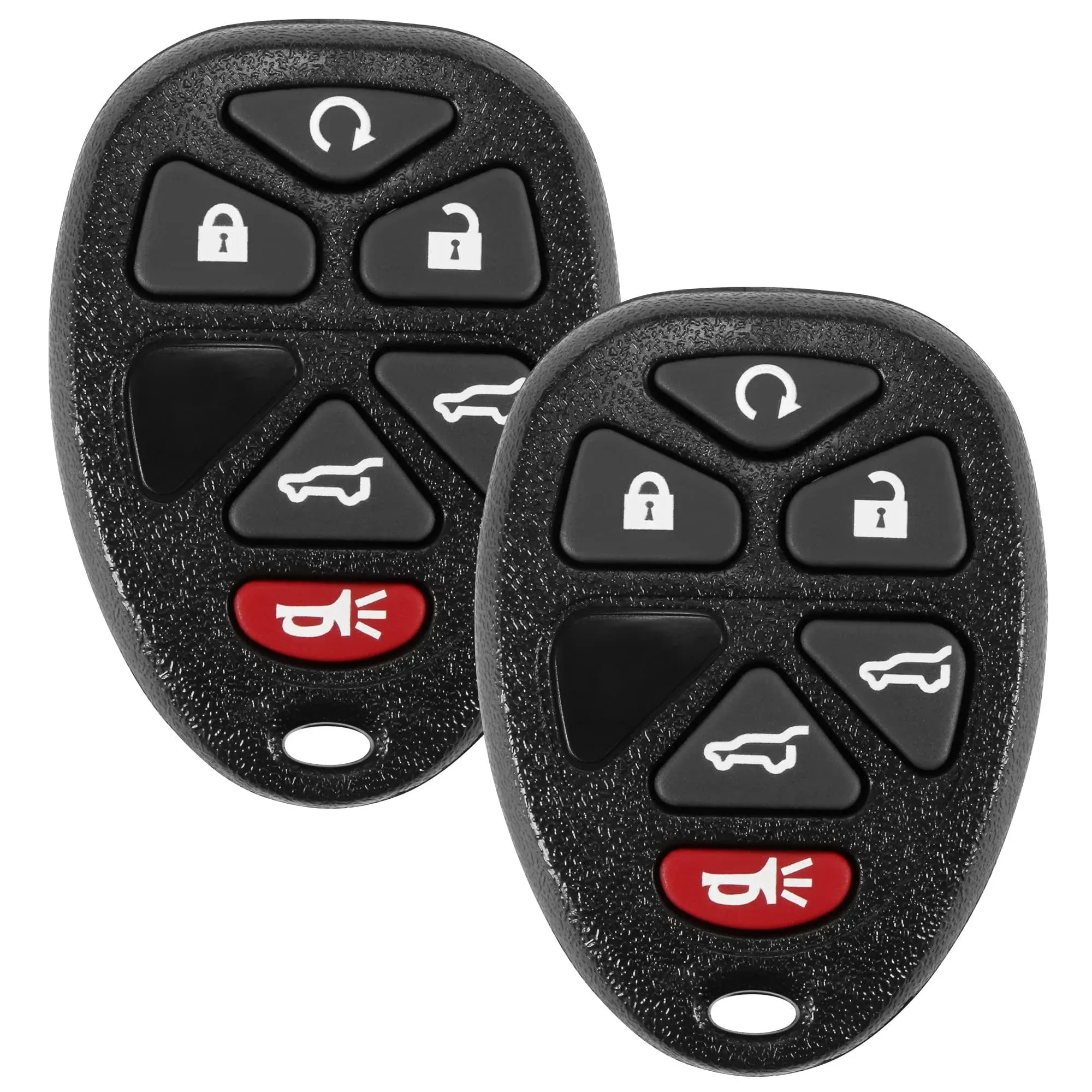 VOFONO Car Key Fob Keyless Entry Remote Fits Chevy Tahoe/ Suburban 6 Button 