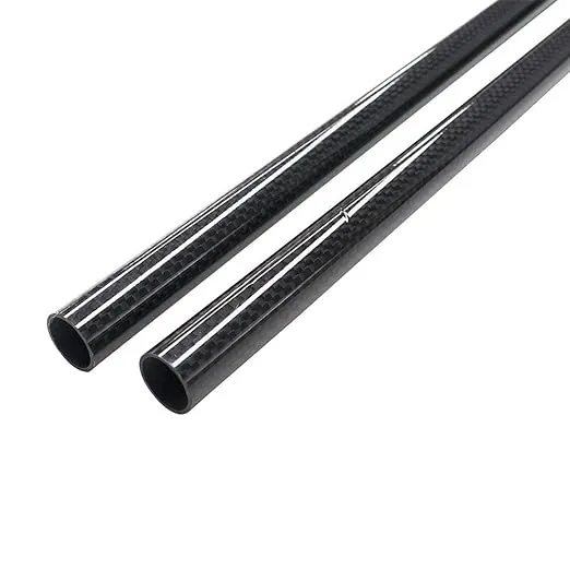 3K Carbon Fiber Tube 6mm*8mm*330mm(2 Pcs)