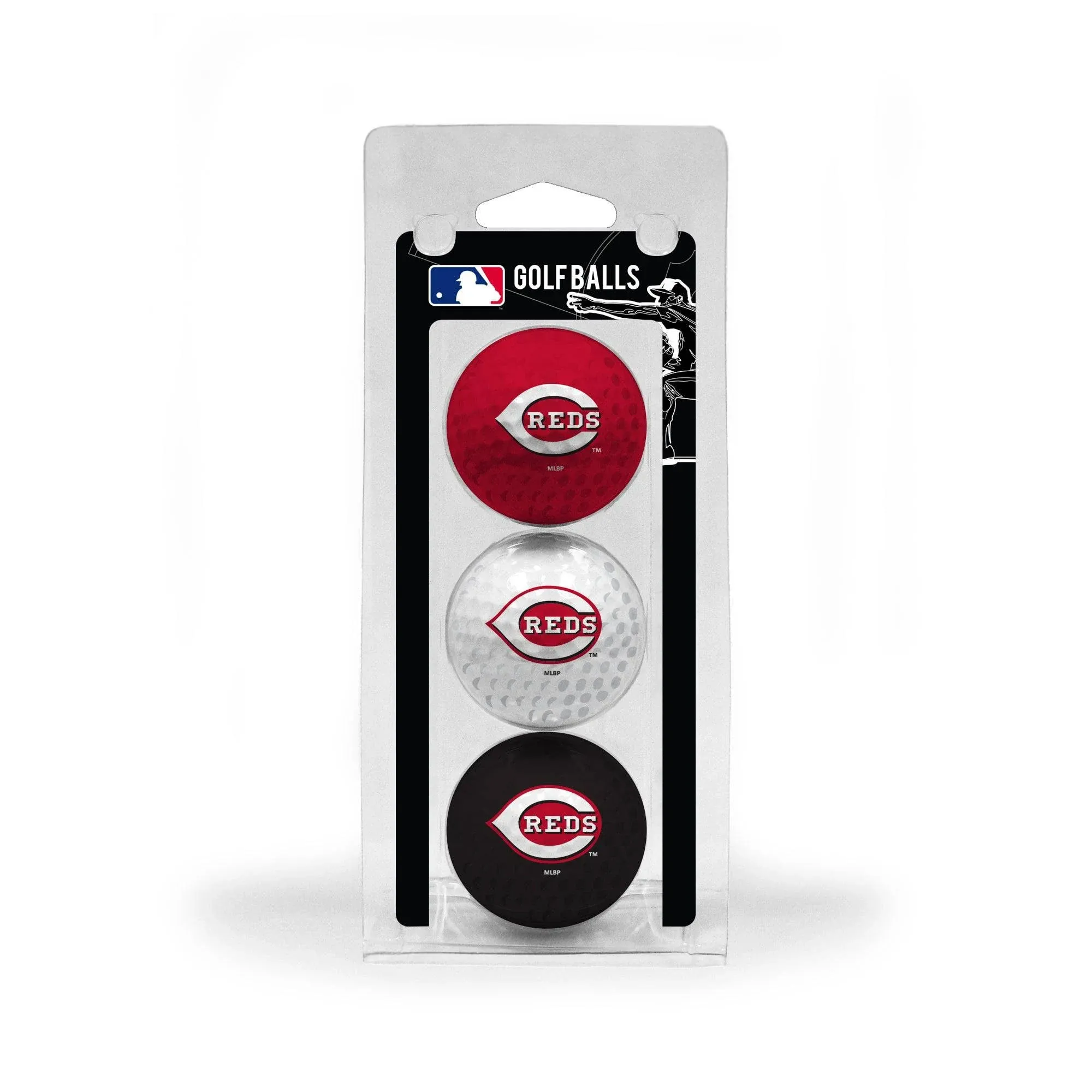 Cincinnati Reds 3 Golf Ball Pack