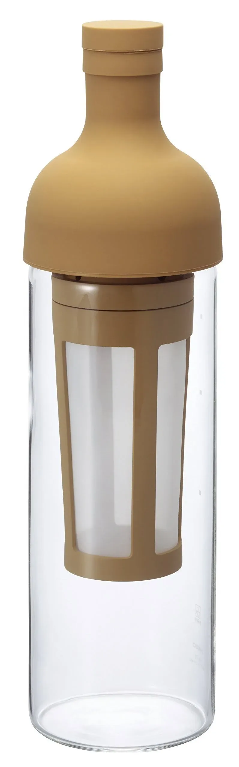 Hario Cold Brew Filter in Coffee Bottle, Mocca