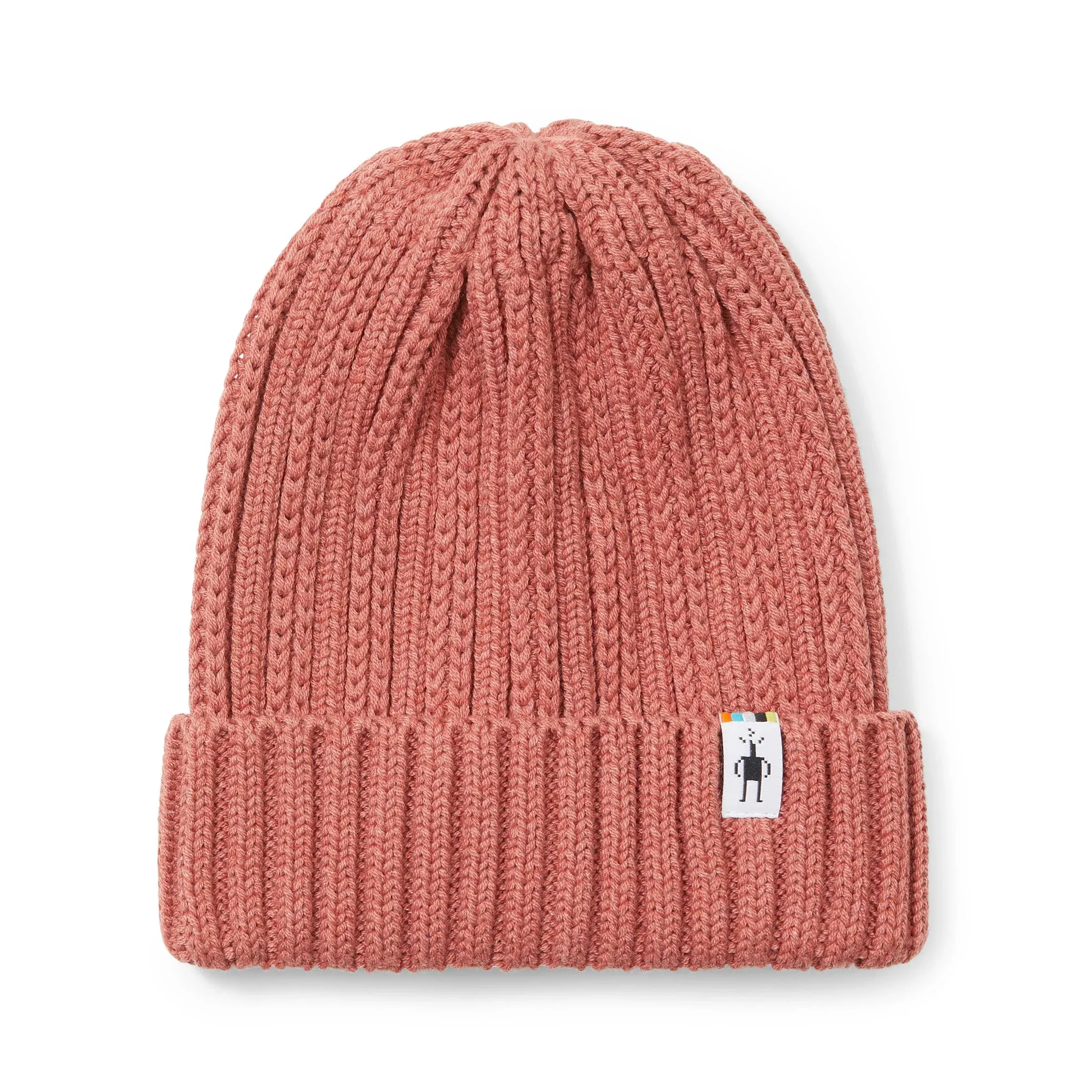 Smartwool Rib Hat - Dusty Cedar Heather