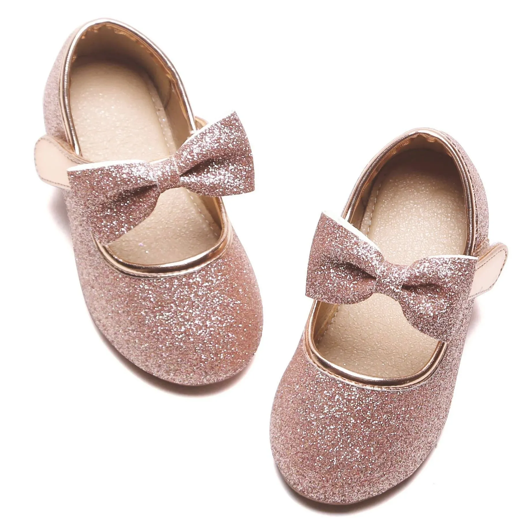 Felix & Flora Toddler Little Girl Pink Mary Jane Dress Shoes - Ballet Flats for ...