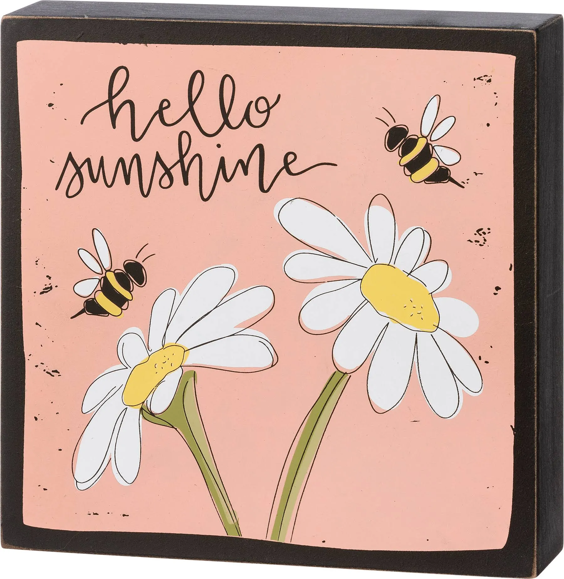 Primitives by Kathy Pink 'Hello Sunshine' Box Sign One-Size