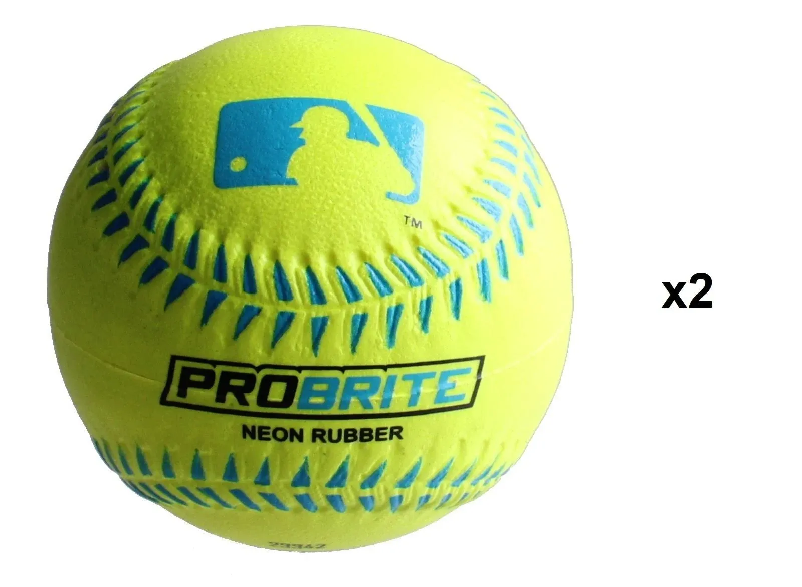 Franklin Sports Probrite Neon Rubber Teeball