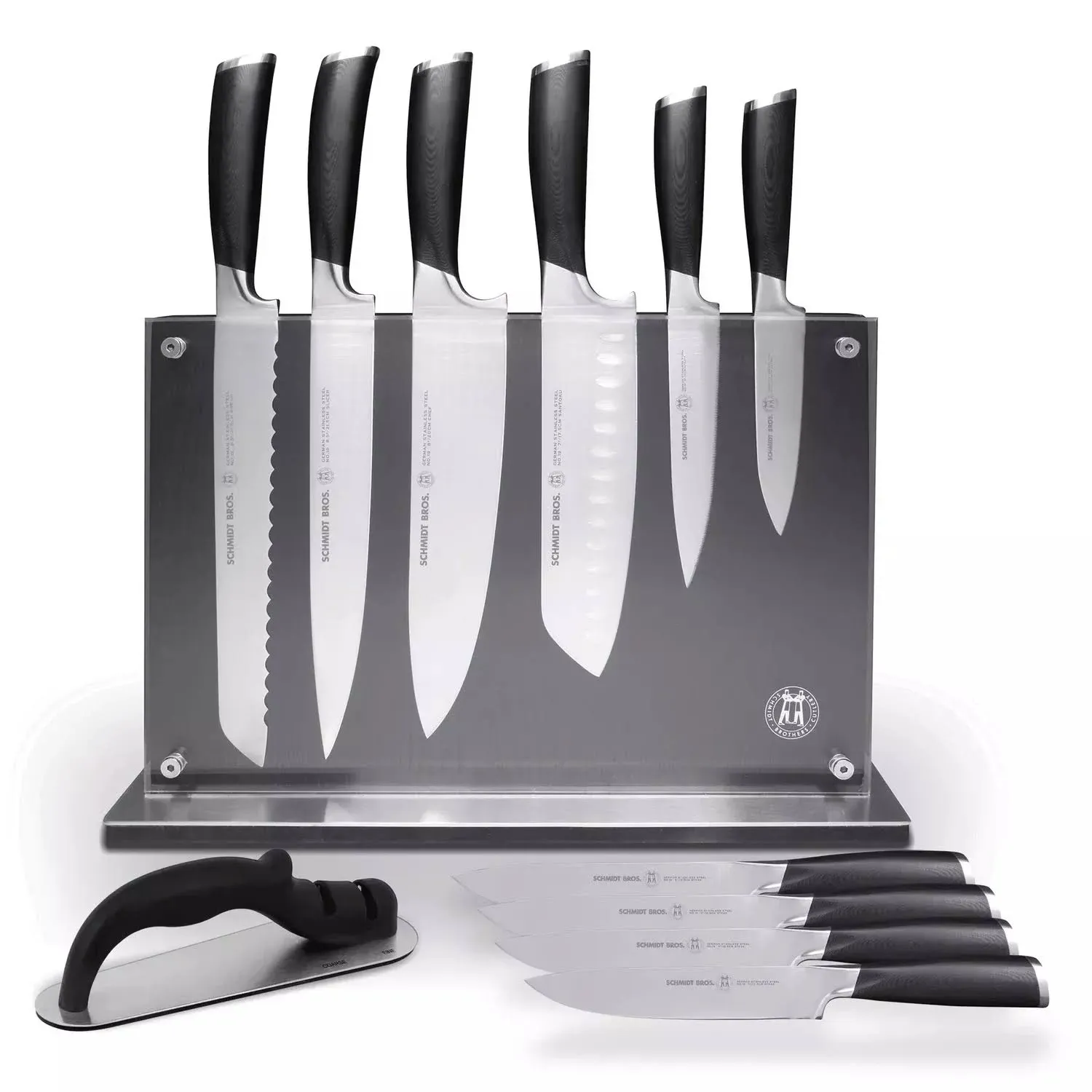 Schmidt Brothers Heritage w/Black Midtown Knife Set · 7 Piece Set