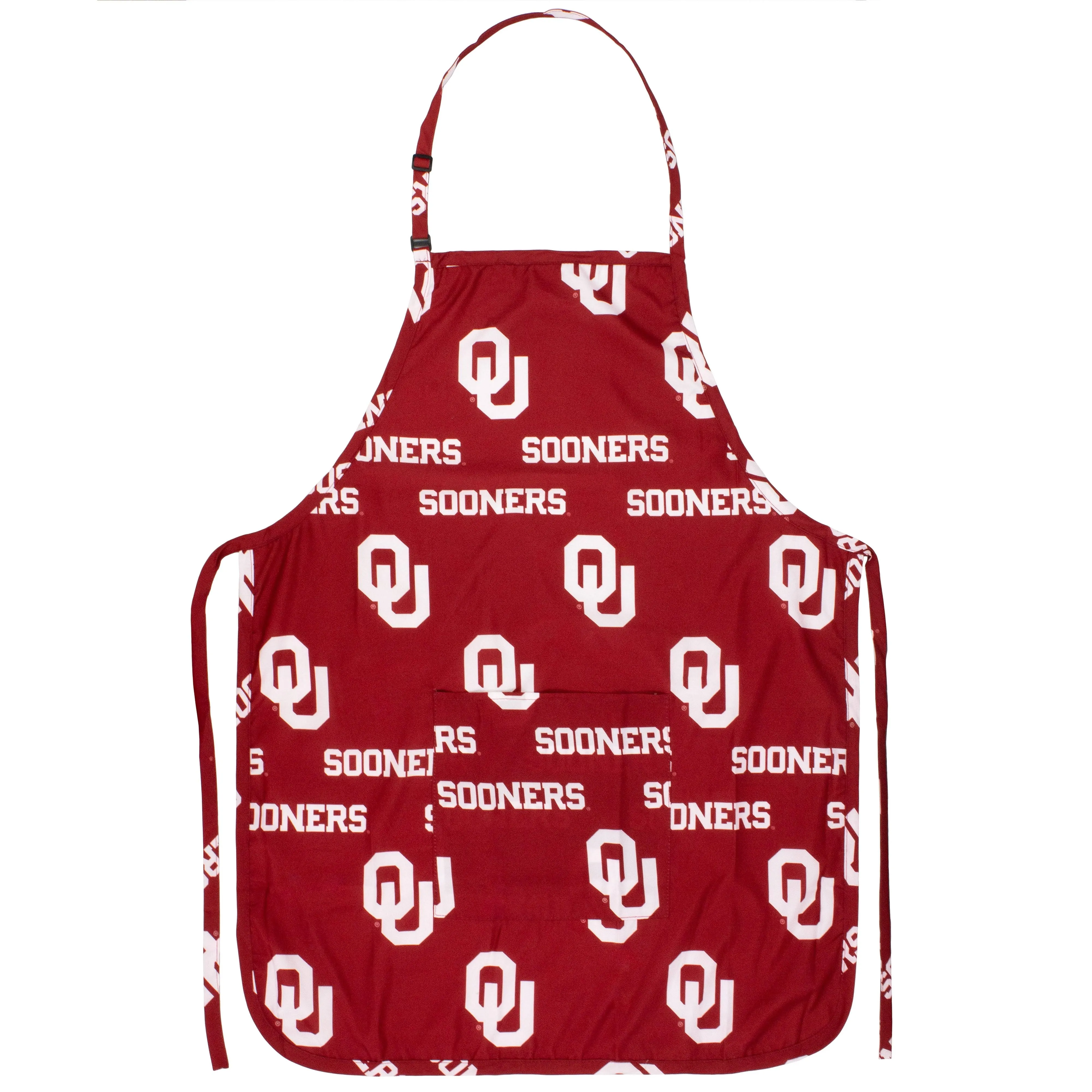 Oklahoma Sooners Apron with Pocket - Contemporary - Aprons - by COLLEGE COVERS | Houzz