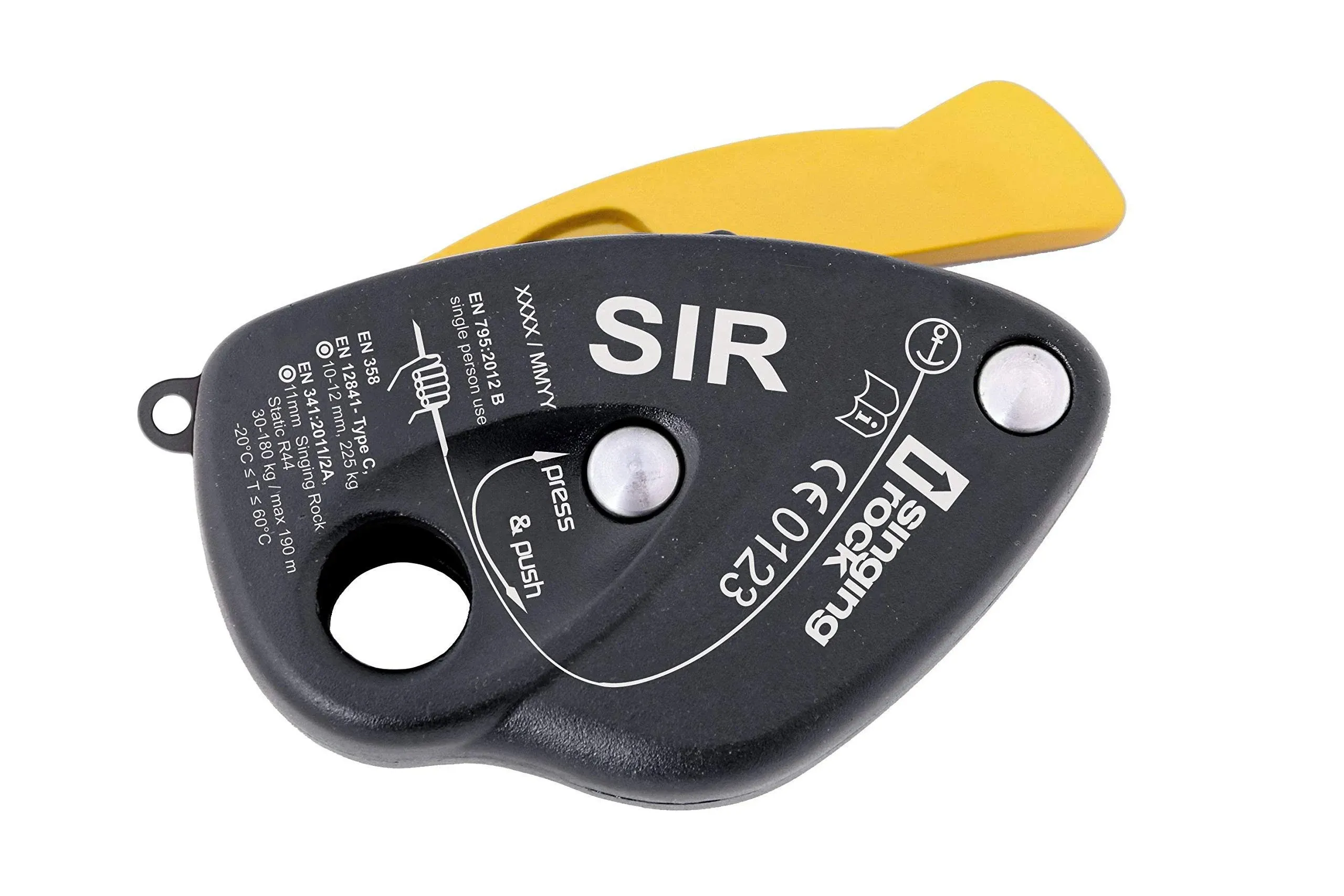 SINGING ROCK SIR - multipurpose device for use in industrial rope access 