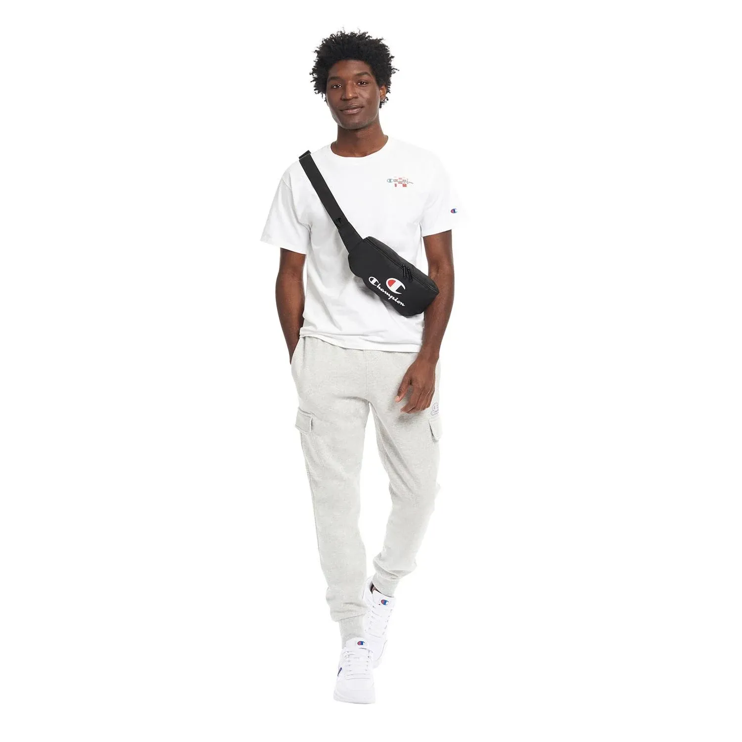 Champion Graphic Waist Bag - Black/Red