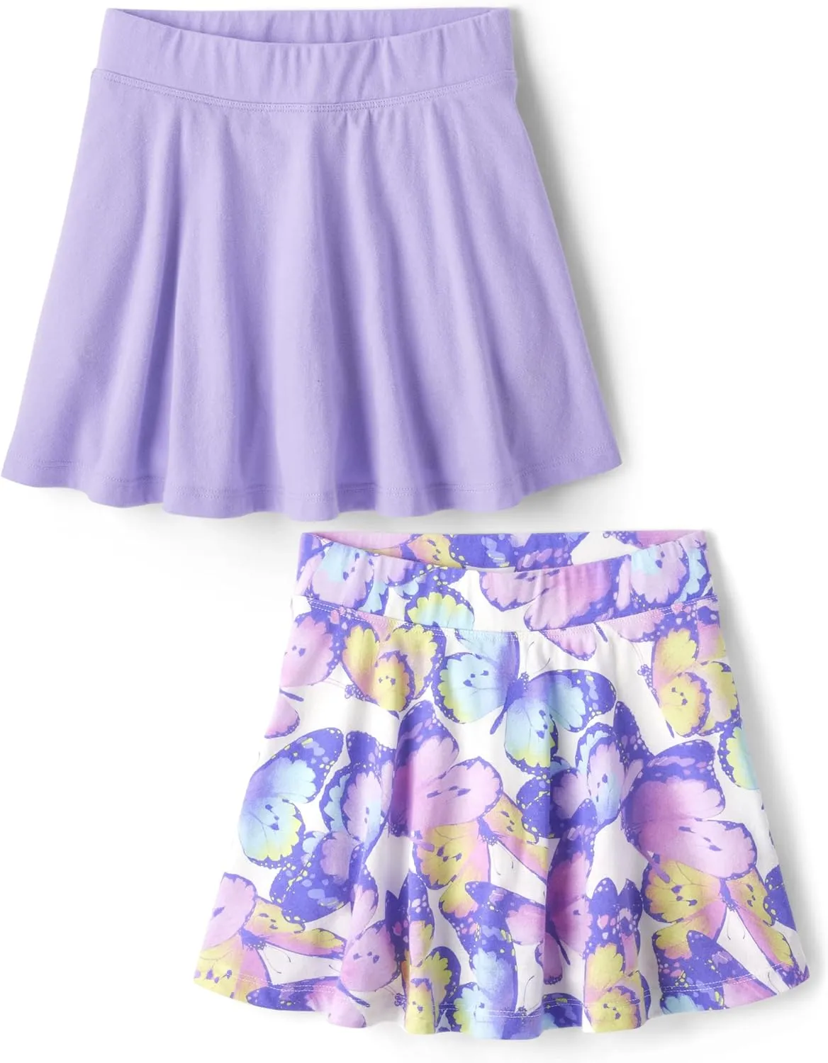 The Children's Place Girls' Pull on Everyday Skorts 2 Pack