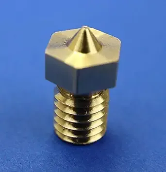 Genuine E3D Brass V6 Nozzle - 1.75mm x 0.25mm (V6-NOZZLE-175-250)