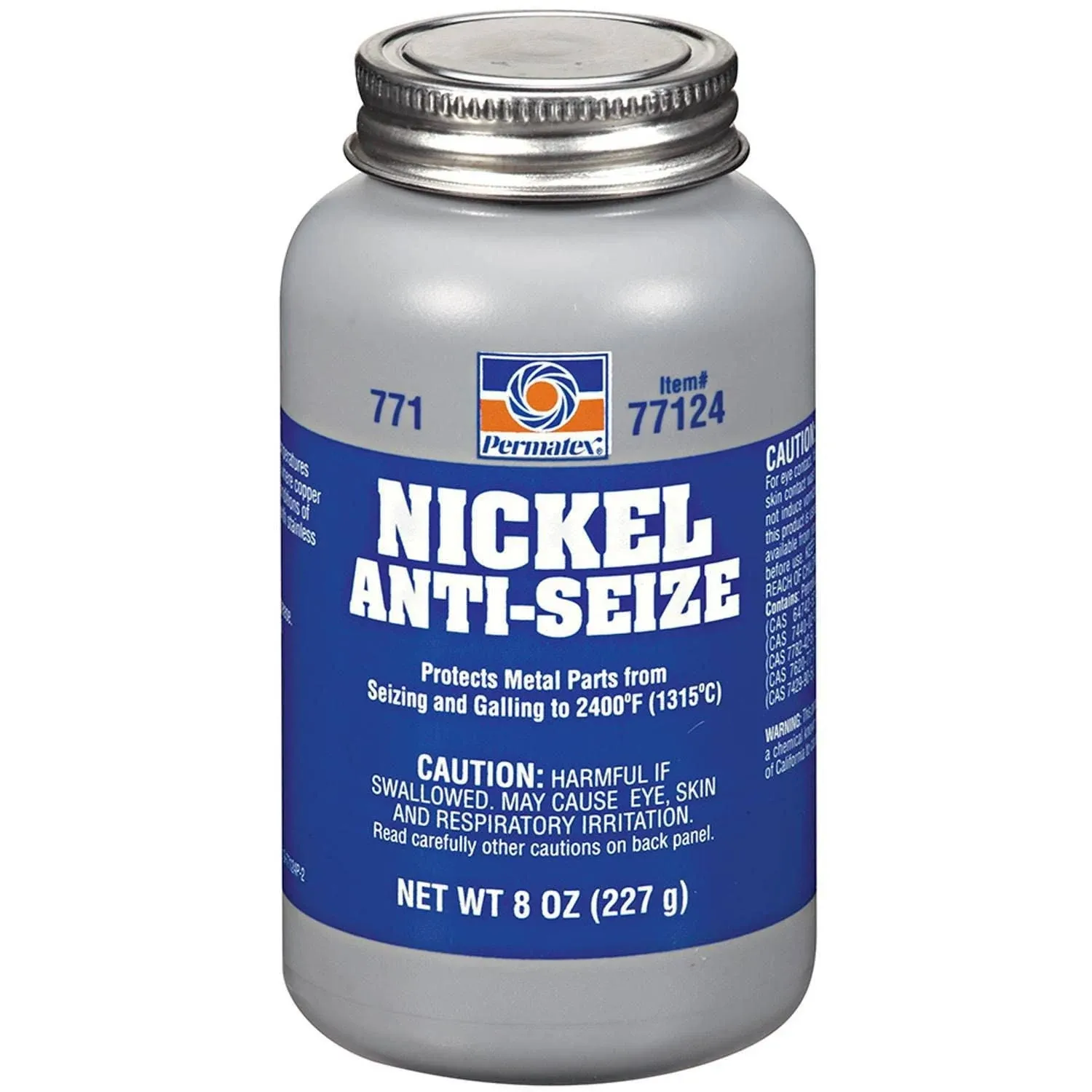 Permatex 77124 Nickel Anti-Seize Lubricant, 8 oz., Pack of 1 8 oz.