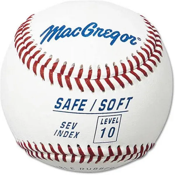 Macgregor Safe/Soft Baseball - Level 10 Ages 12+