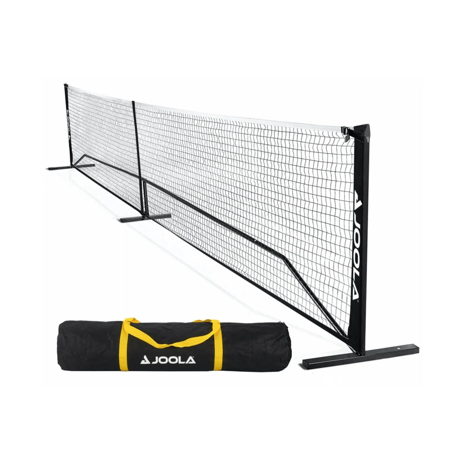 JOOLA Elemental Pickleball Net - Regulation Height 36" Posts & 34" Center, USAPA Recommended 22' Length - Steel Frame & Durable Net, Portable Pickleball Net Includes Carry Bag, Quick & Easy Assembly