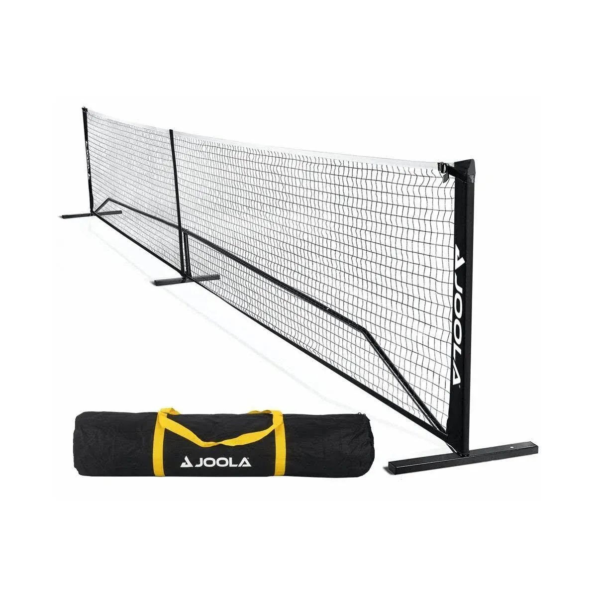 JOOLA Essentials Pickleball Net - Regulation Height 36" at Posts & 34" at Center, USAPA Recommended 22' Length - Steel Frame & Durable Net, Portable Pickleball Net includes Carry Bag