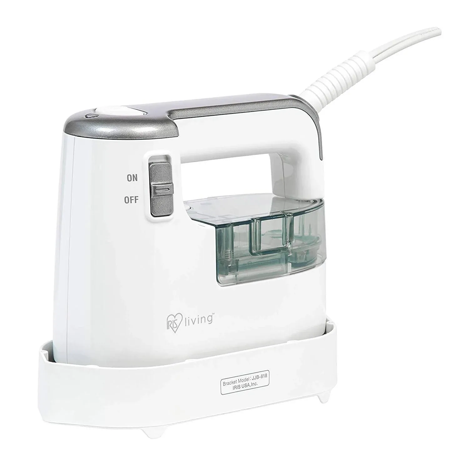 Iris USA Compact Travel Steam Iron - White