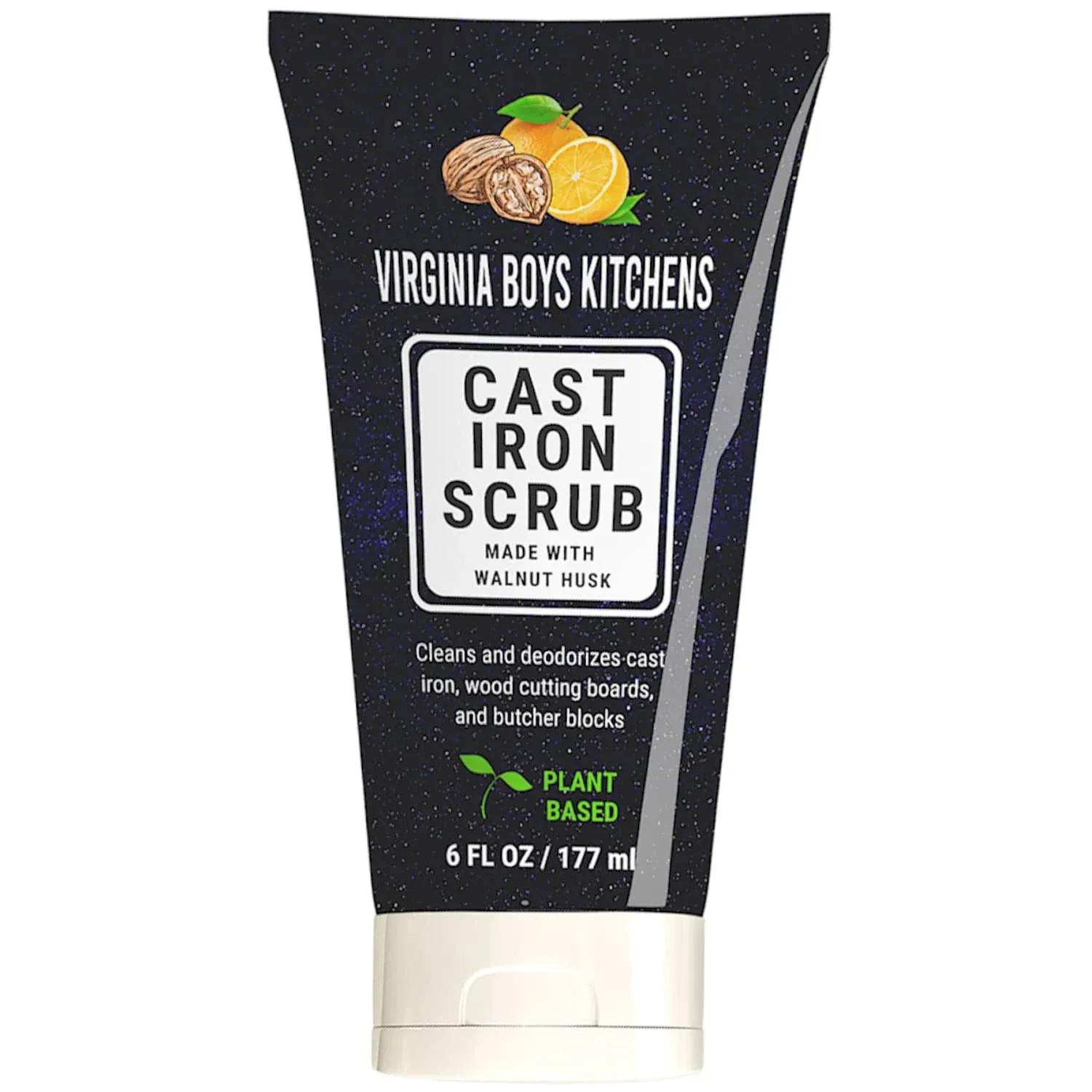 Cast Iron Scrub Cleaner by Virginia Boys Kitchens - Scrubber for Cast Iron ...