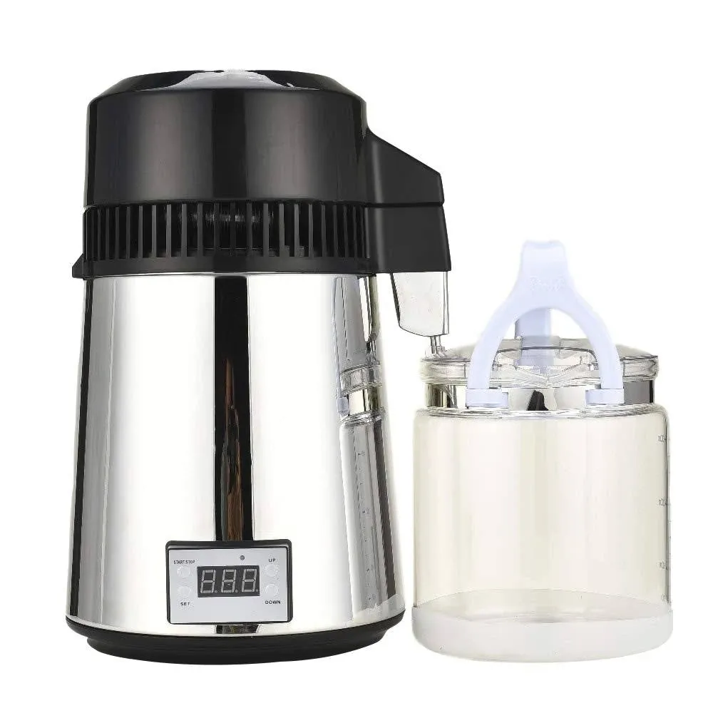 Wmn_trulystep 4L/1gal Still Electric Countertop Alcohol Distiller with Connection ...