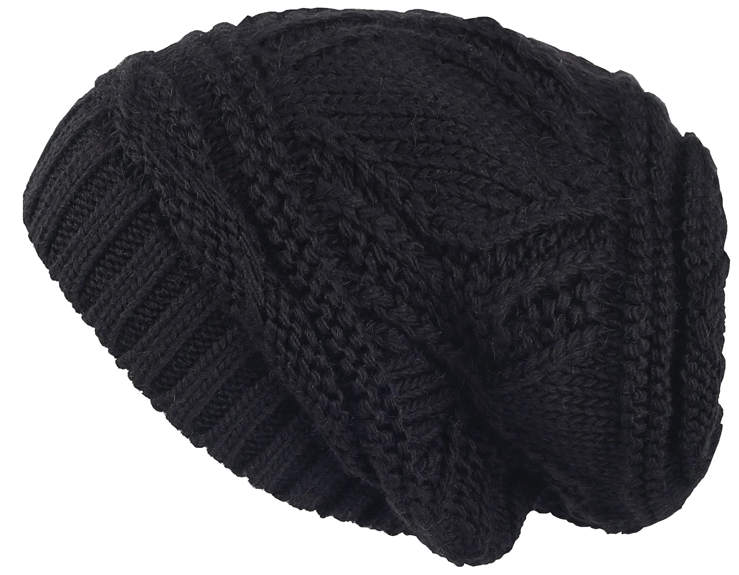 Lilax Knit Slouchy Oversized Soft Warm Winter Beanie Hat