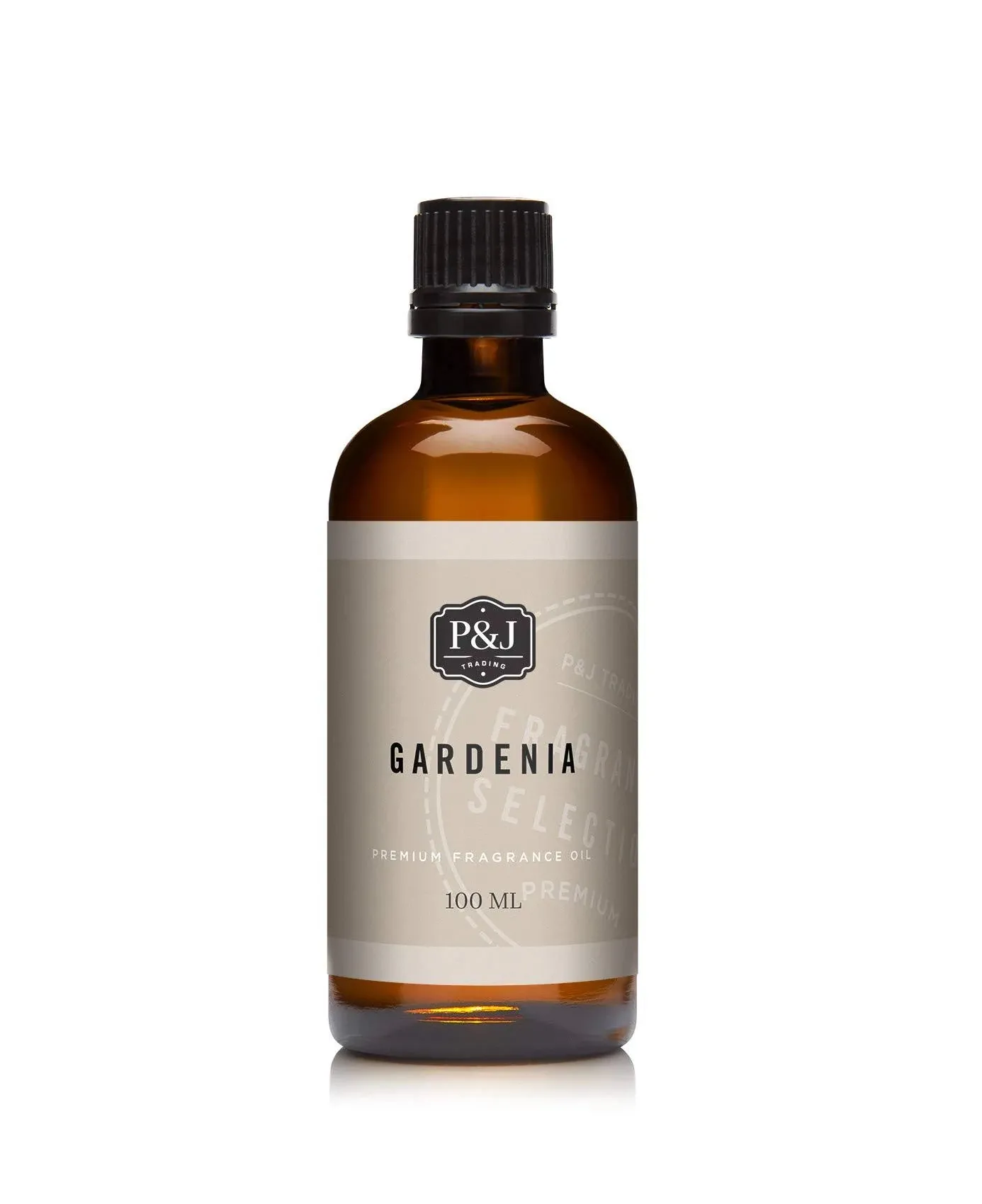 P&J Fragrance Oil Gardenia 100ml - Candle Scents, Soap Making, Diffuser Oil, Fresh Scent