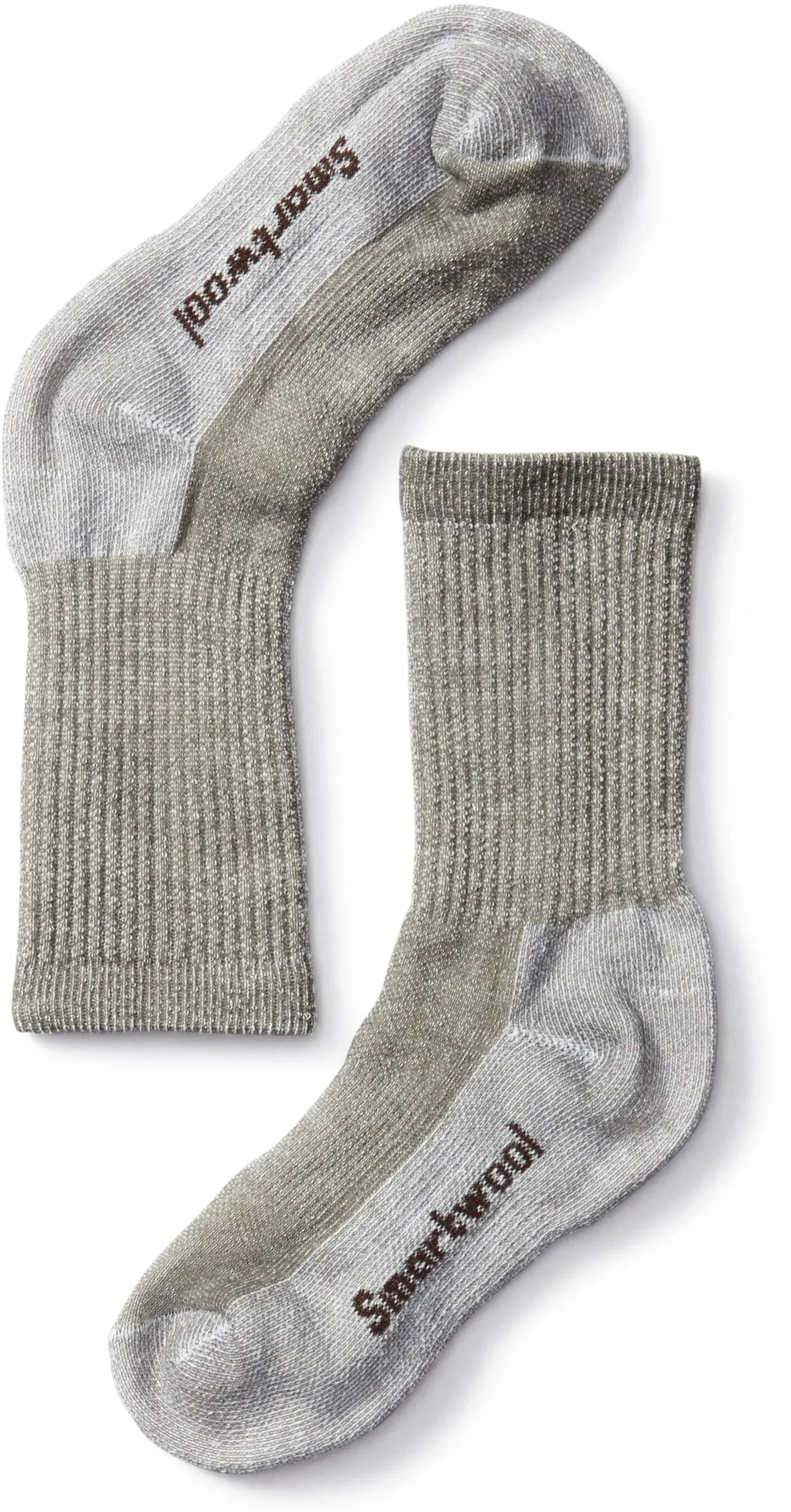 Smartwool Kids Hike Medium Crew Socks - Taupe