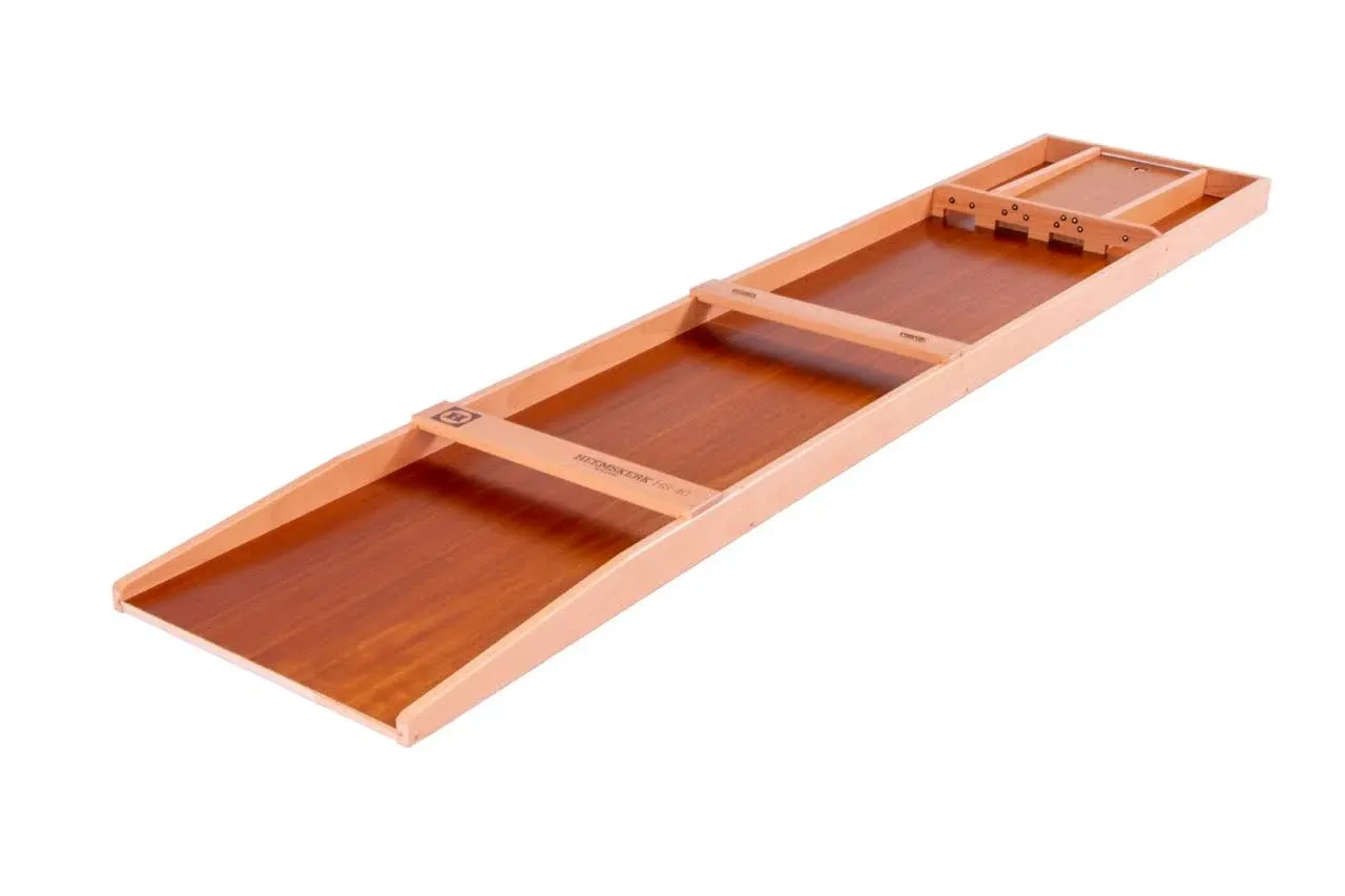 Heemskerk Folding Dutch Shuffleboard - Premium Quality Full-Size HS-40 Sjoelbak That Folds for Storage - Accessories Included - Shuffleboard Table - Made in The Netherlands