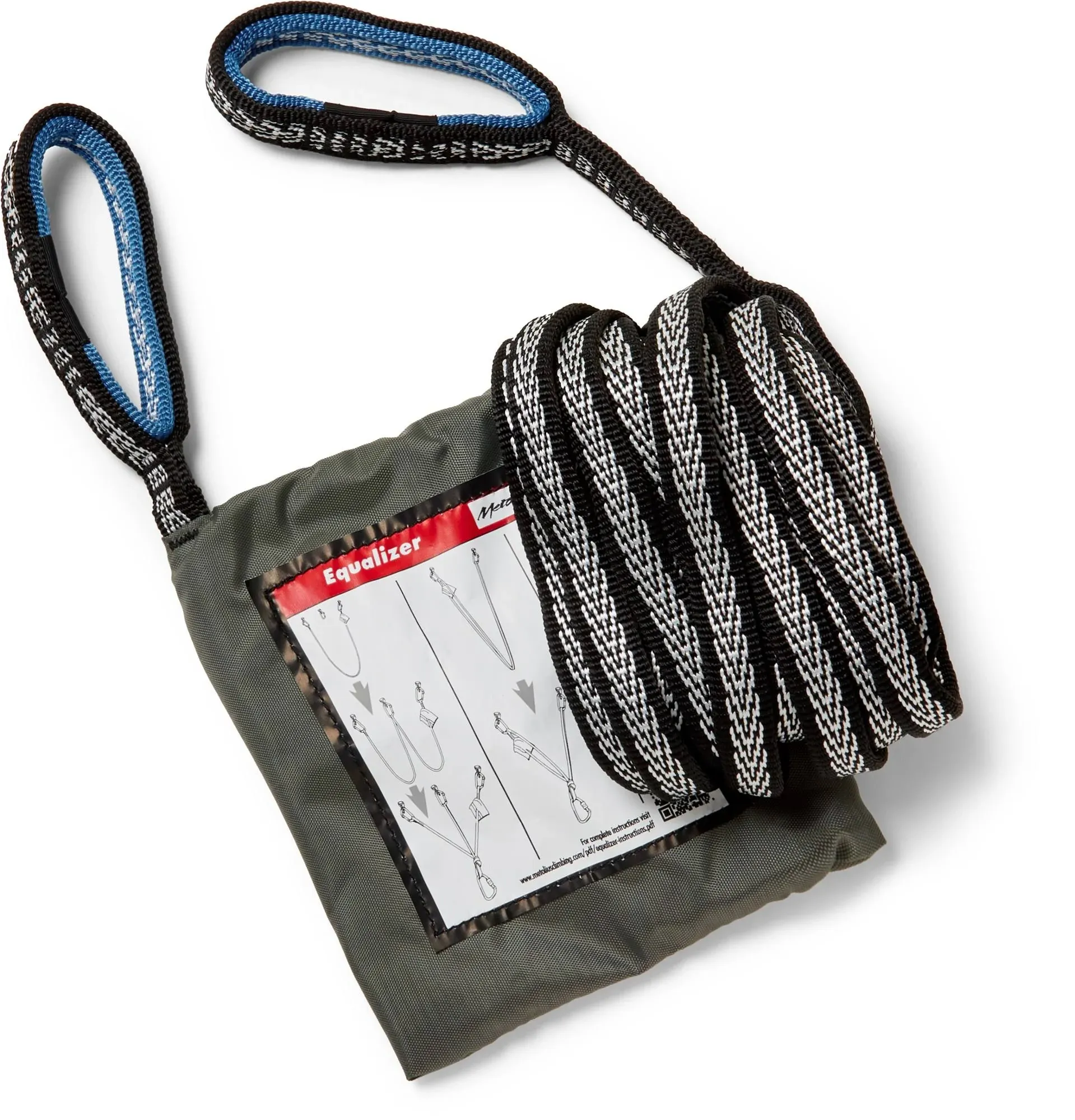 Metolius Rock Climbing Equalizer Anchor Sling With Pocket