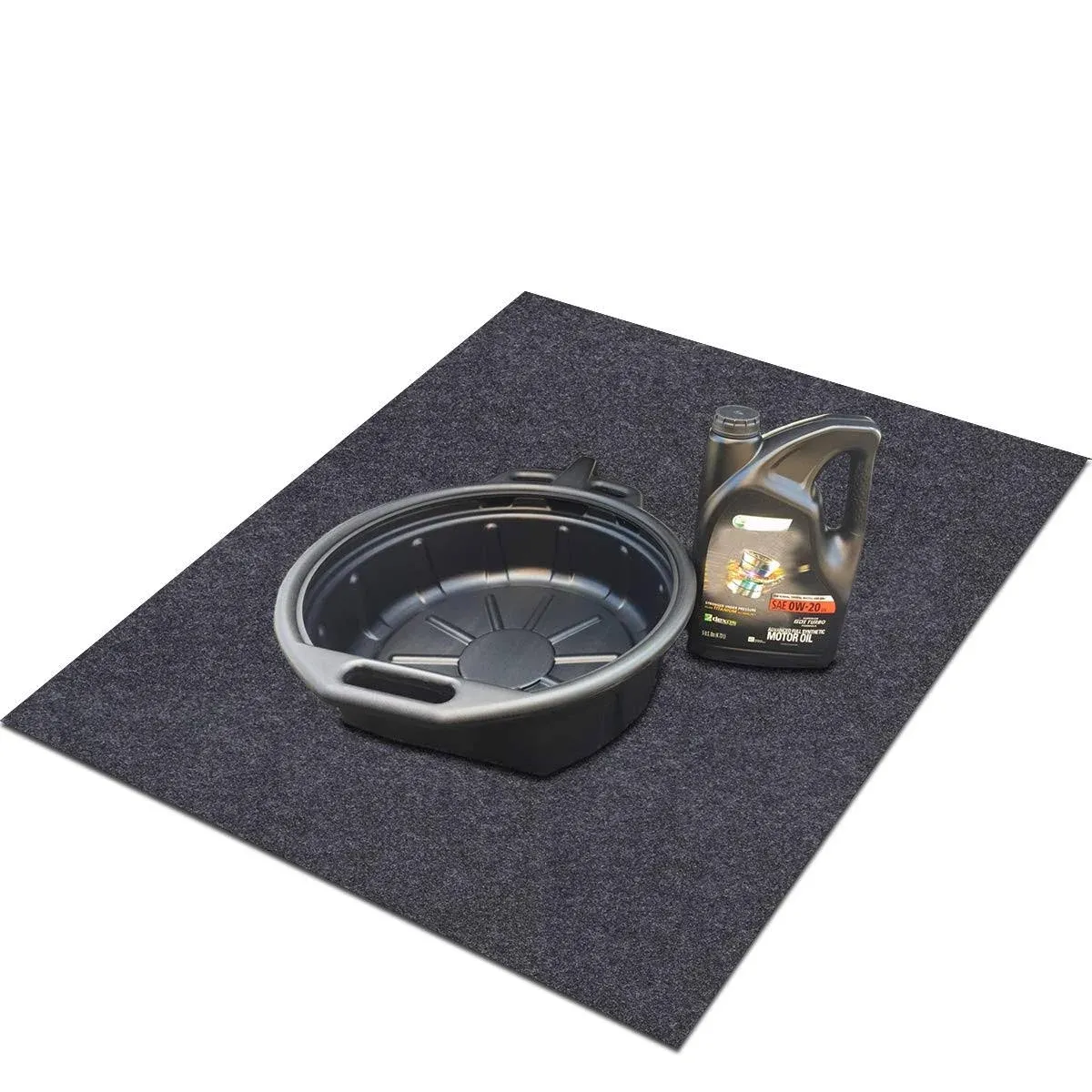 Sensko Oil Spill Mat，Premium Absorbent Mat – Reusable，Oil Pad Contains Liquids，Protects Garage Floor or car Trunk，Absorb Materials，Anti-Slip and Waterproof Backing，Washable (Oil Spill Mat 36" x 48")