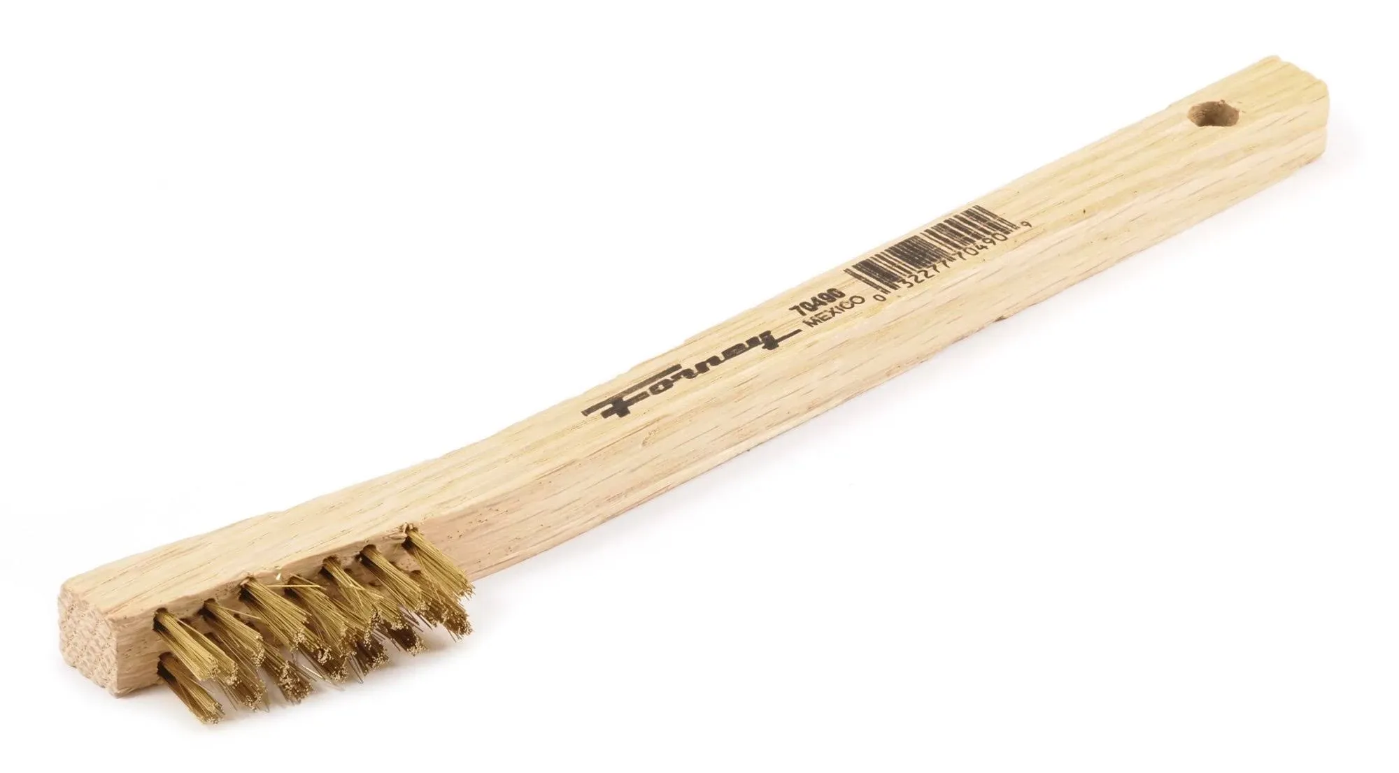 Forney 70490 Scratch Brush, Brass, 3 x 7 Rows