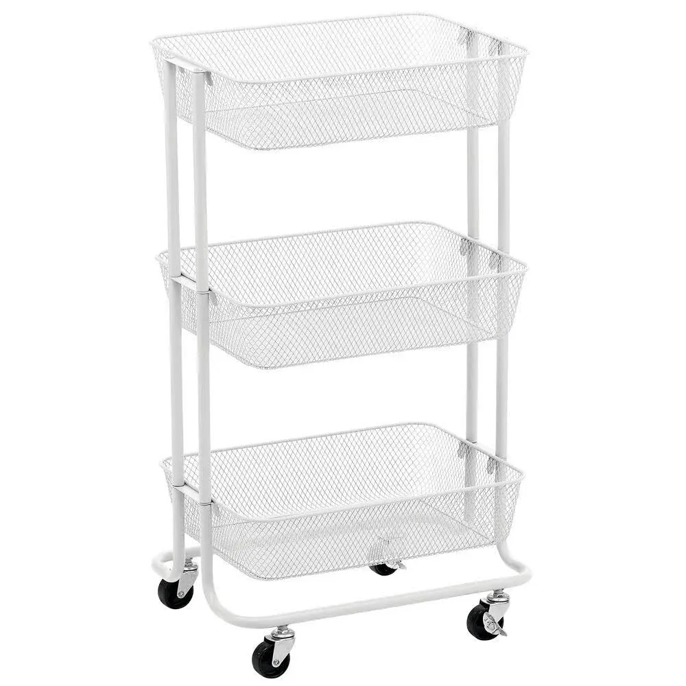 3-Tier Rolling Cart