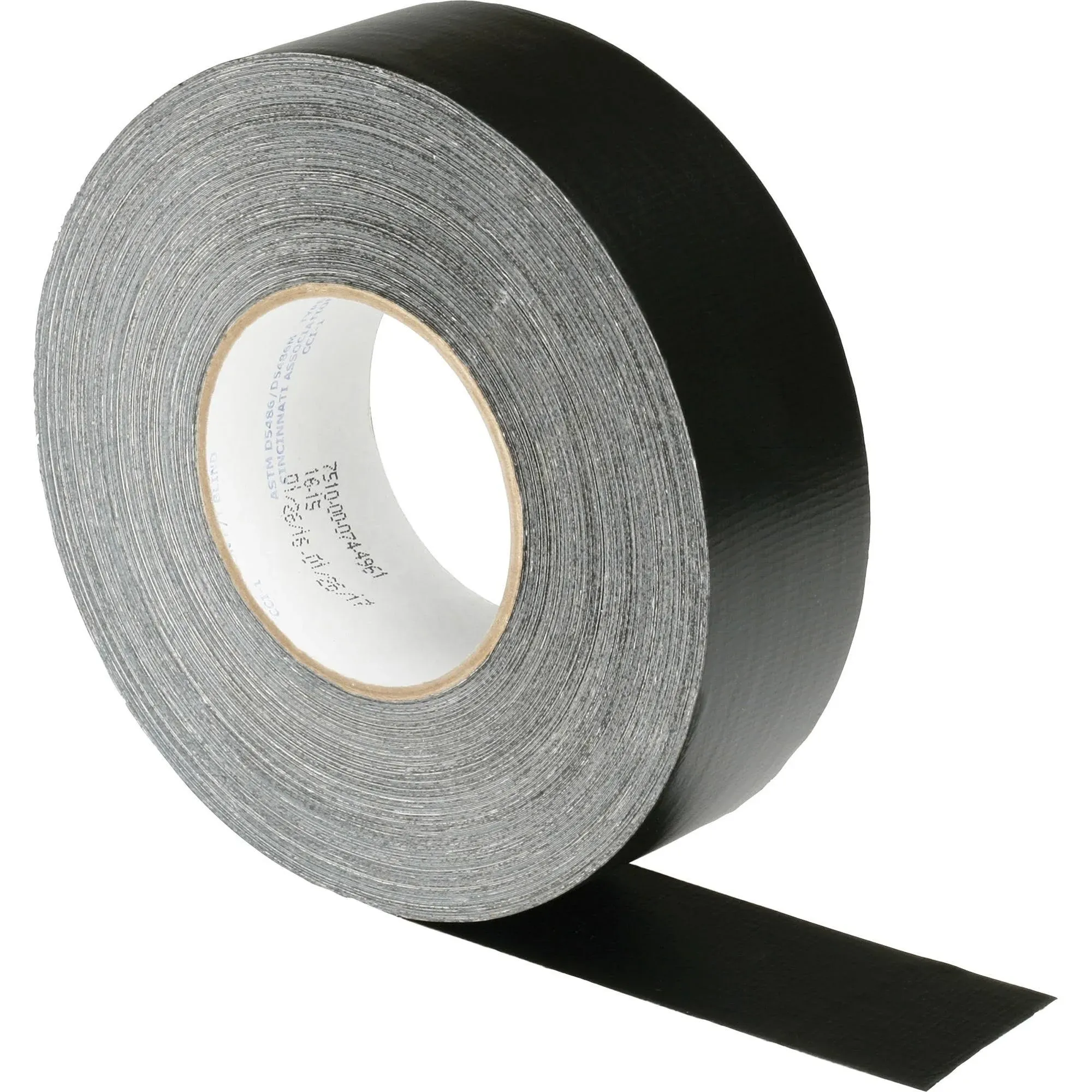 New, Ability One, 7510-00-074-49<wbr/>61, Black, Duct Tape, 2&#034; W x 60 YD, 12mil