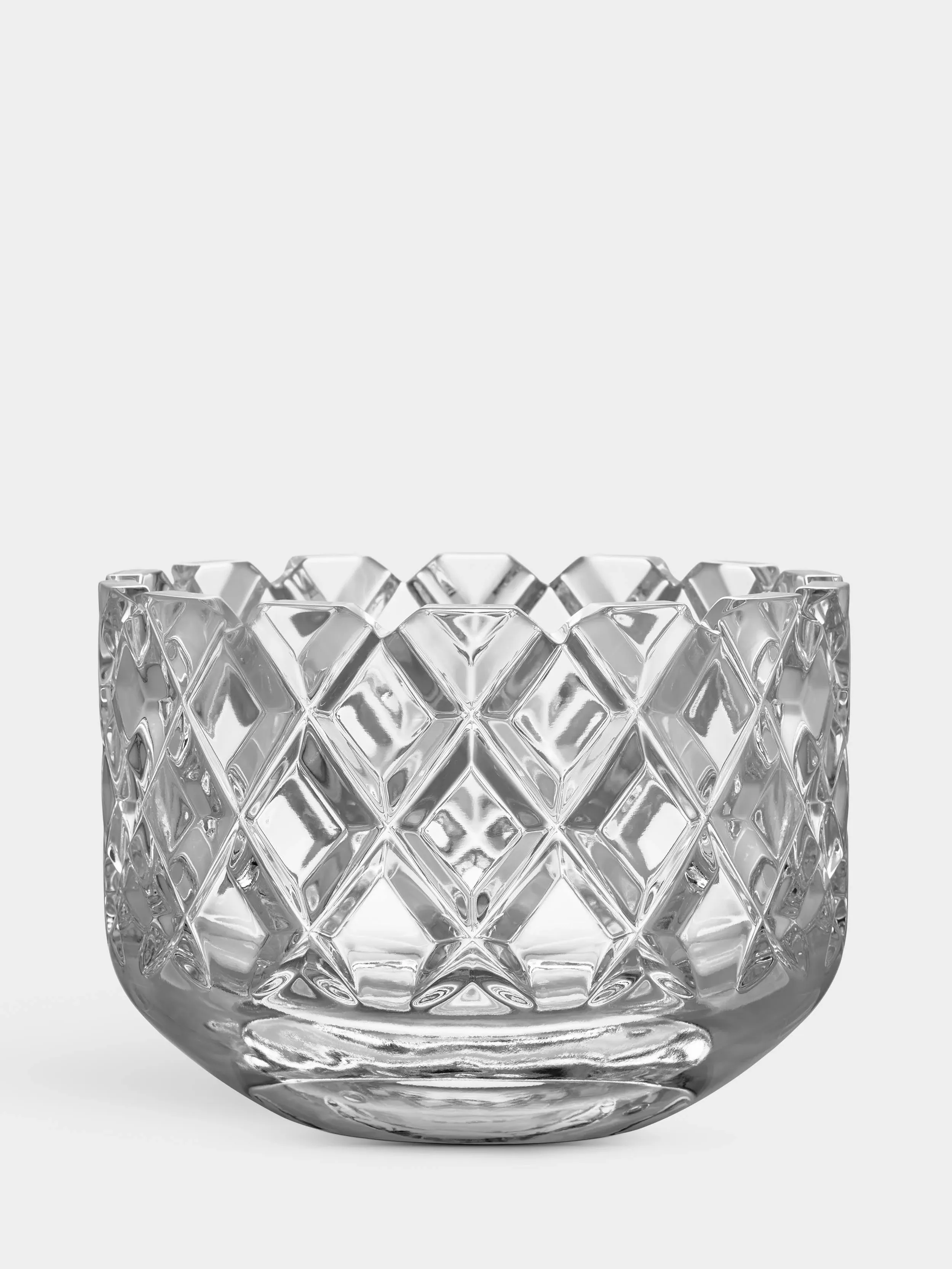 Orrefors Sofiero Medium Crystal Bowl in Clear